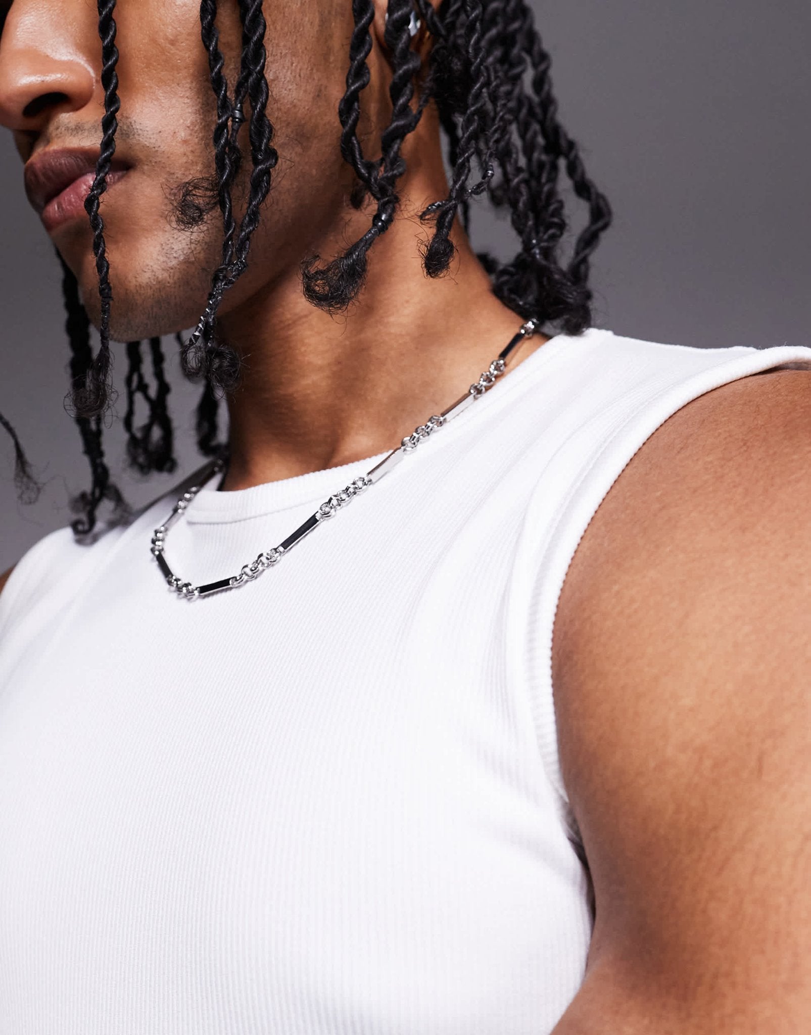4505 slim fit seamless ribbed training tank in white - ASOS Sample Sale