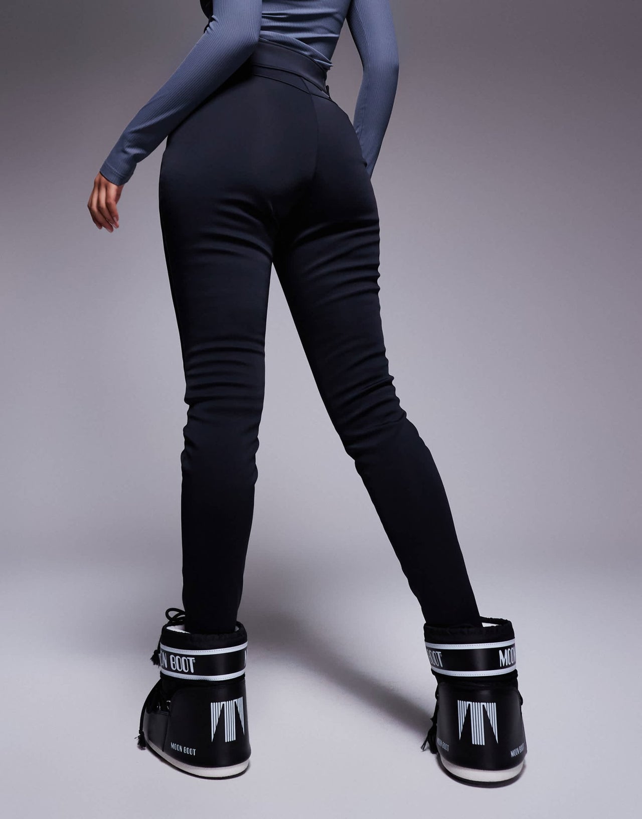 4505 Tall Ski soft shell water repellent skinny ski pants in black - ASOS Sample Sale