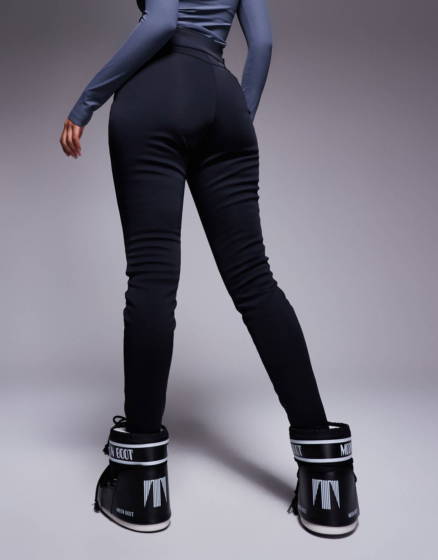 4505 Tall Ski soft shell water repellent skinny ski pants in black - ASOS Sample Sale