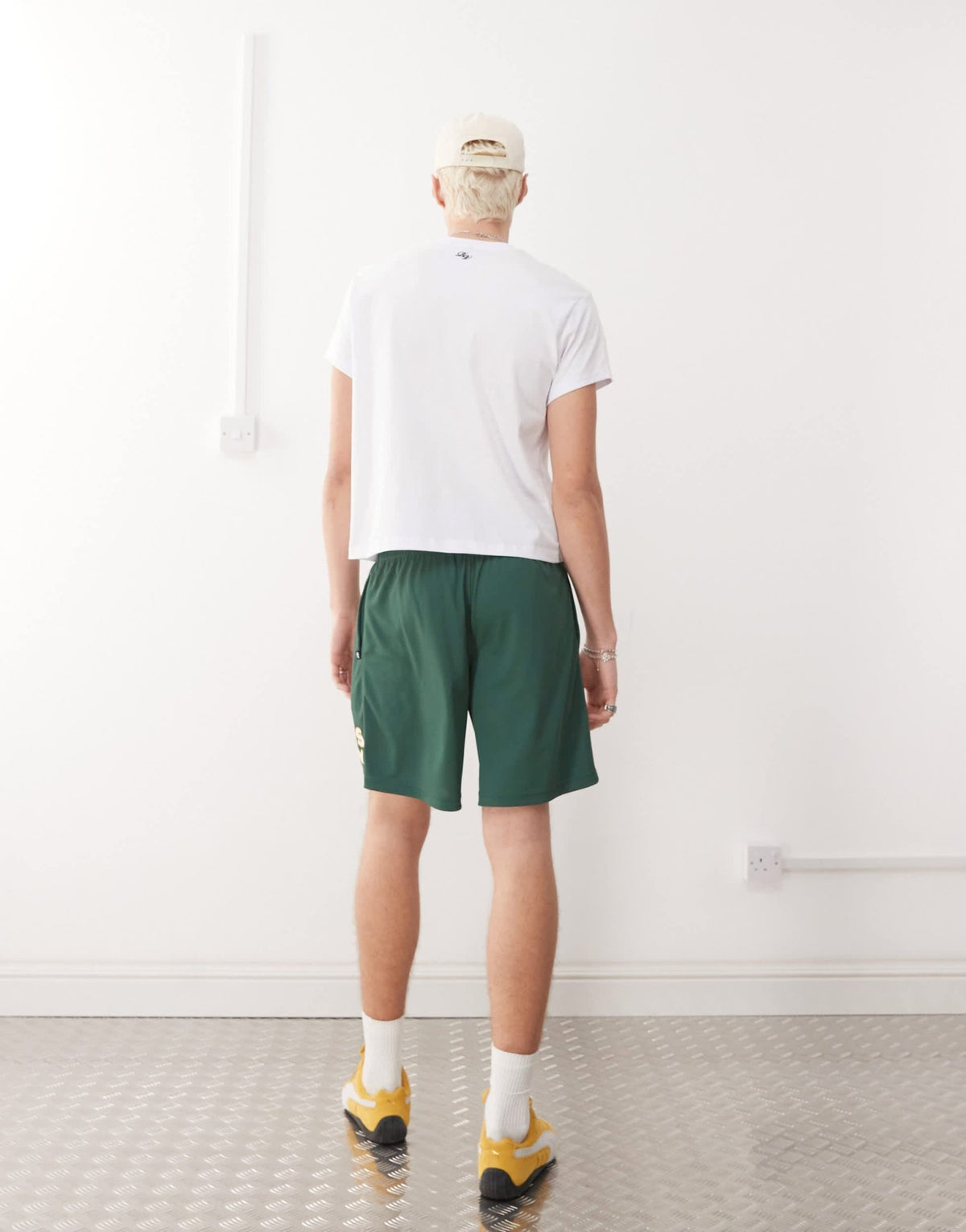 47 Brand Oakland Athletics imprint logo shorts in green - ASOS Sample Sale