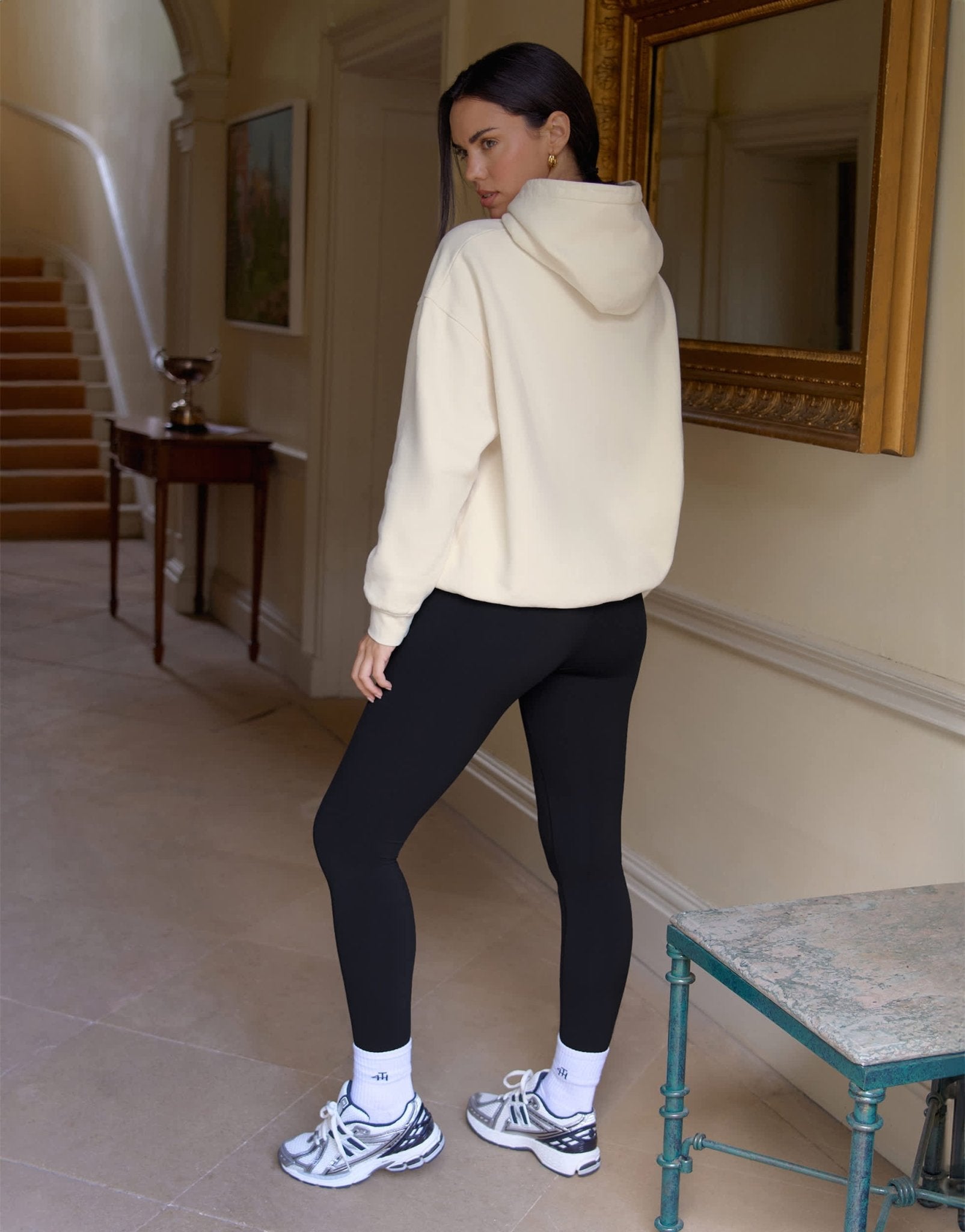 4th & Reckless Harlow oversized hoodie in cream - ASOS Sample Sale