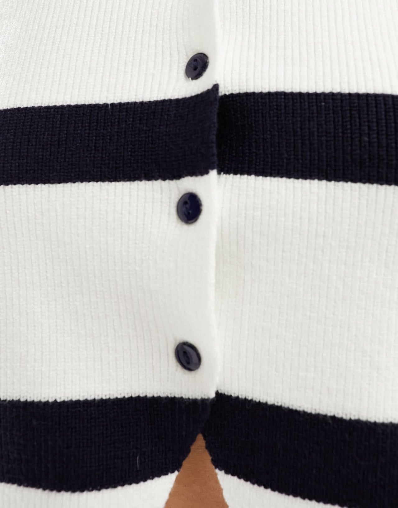 4th & Reckless knitted waistcoat in mono stripe - ASOS Sample Sale