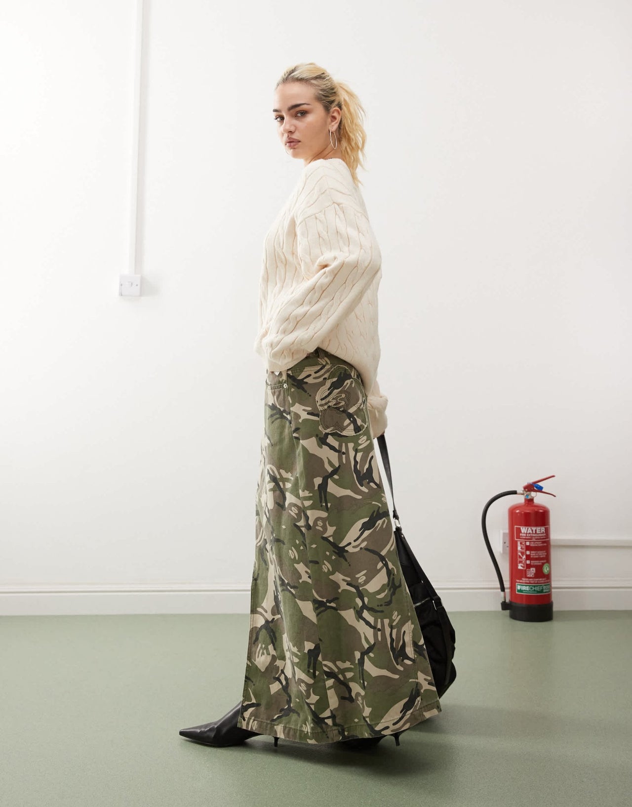 Aape By A Bathing Ape camo maxi skirt - ASOS Sample Sale