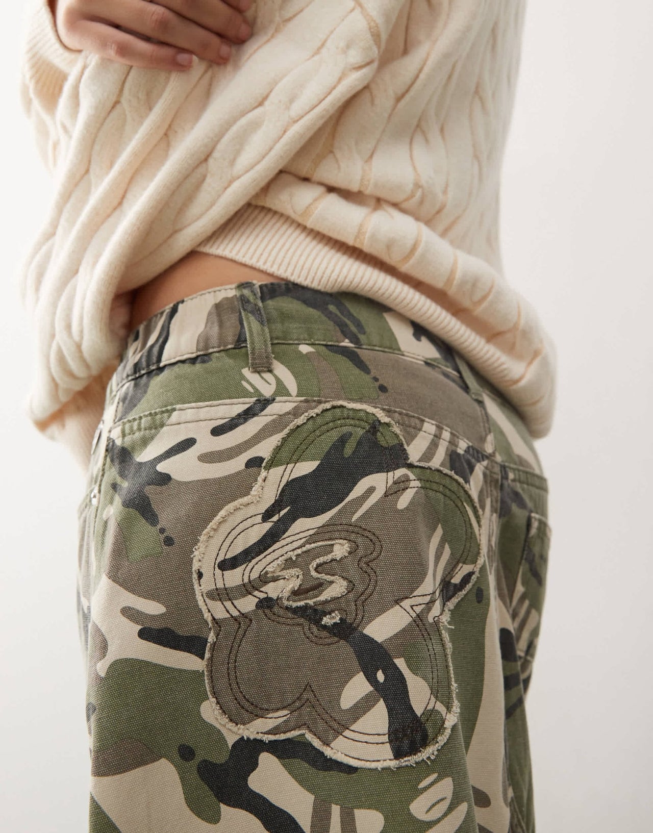 Aape By A Bathing Ape camo maxi skirt - ASOS Sample Sale