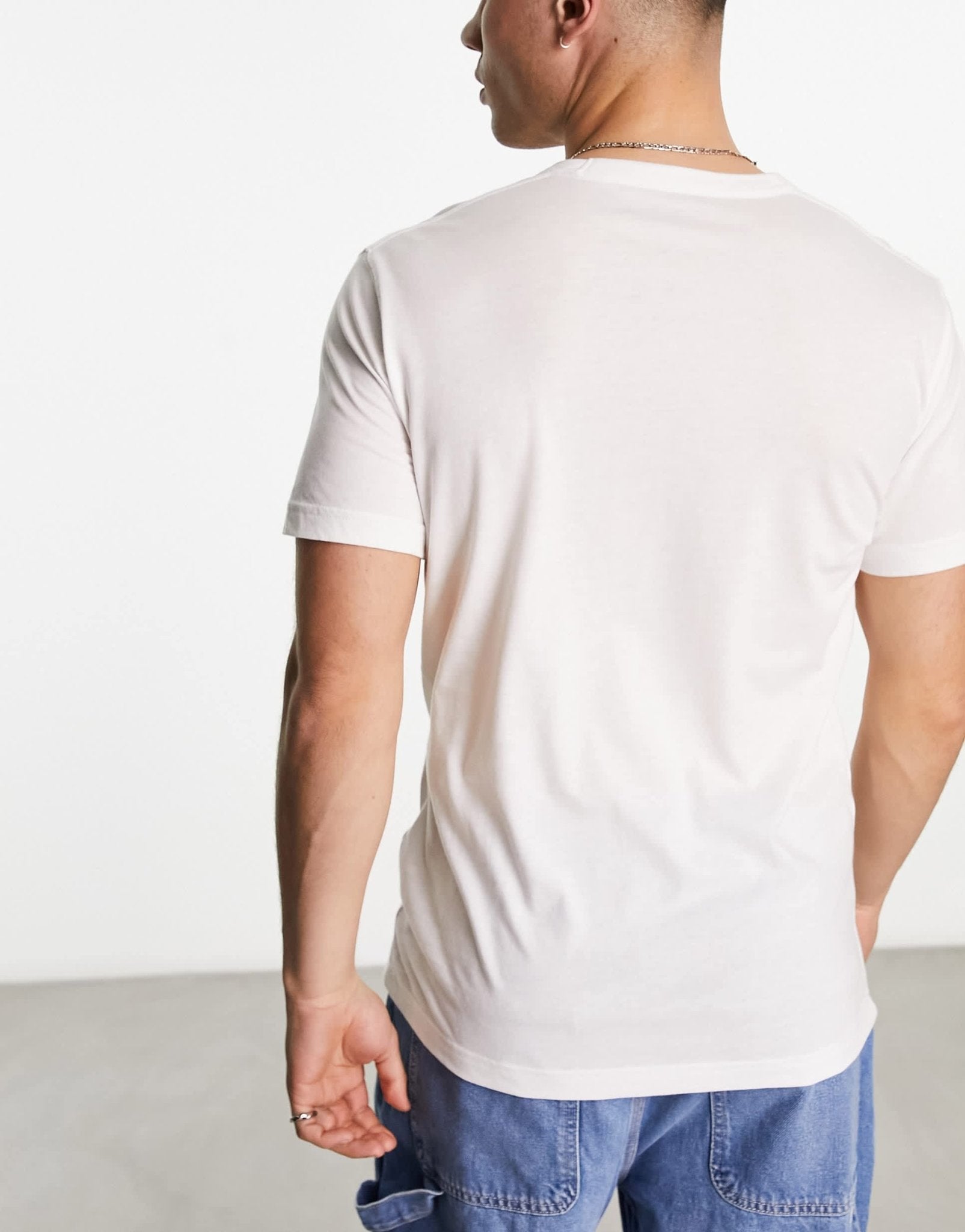 Abercrombie & Fitch 5 pack icon logo t-shirt in black/blue/green/beige/white - ASOS Sample Sale