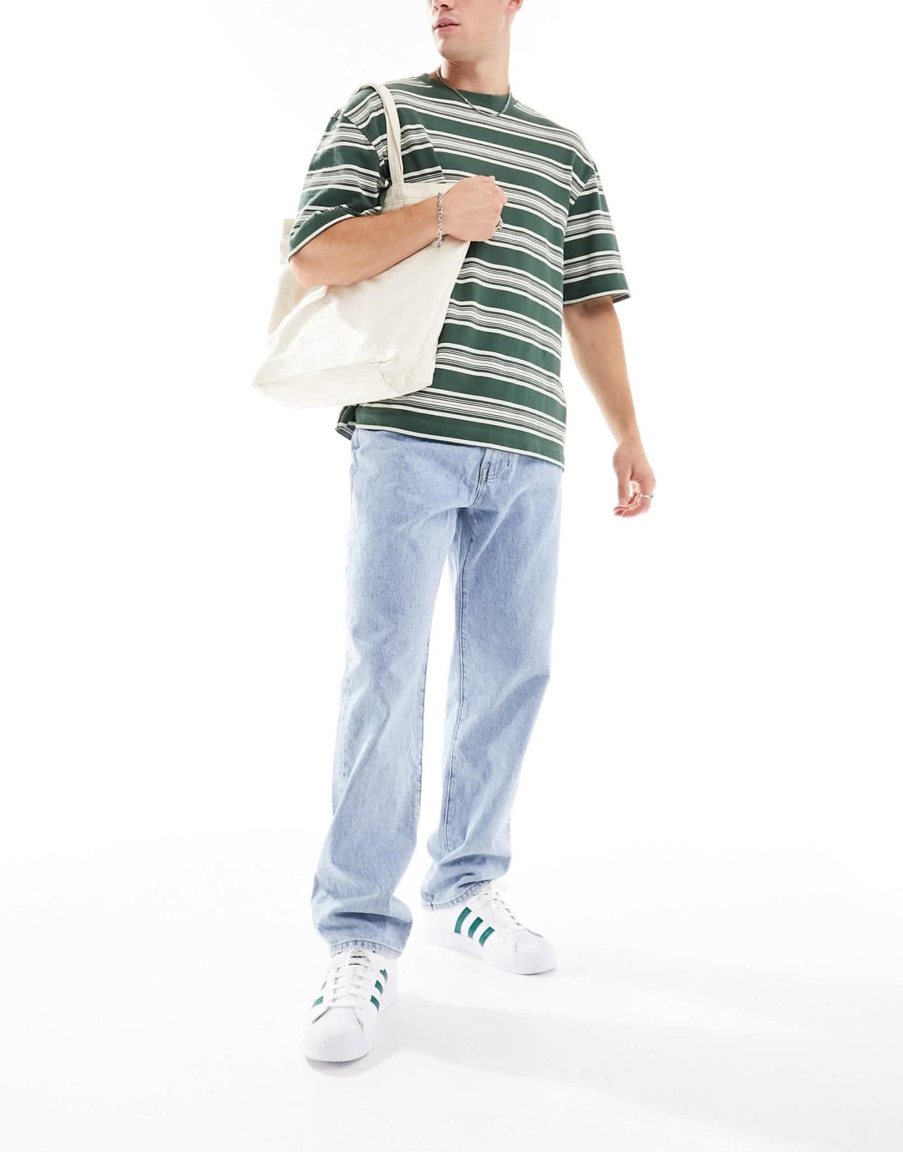 Abercrombie & Fitch 90s loose fit jeans in light wash - ASOS Sample Sale