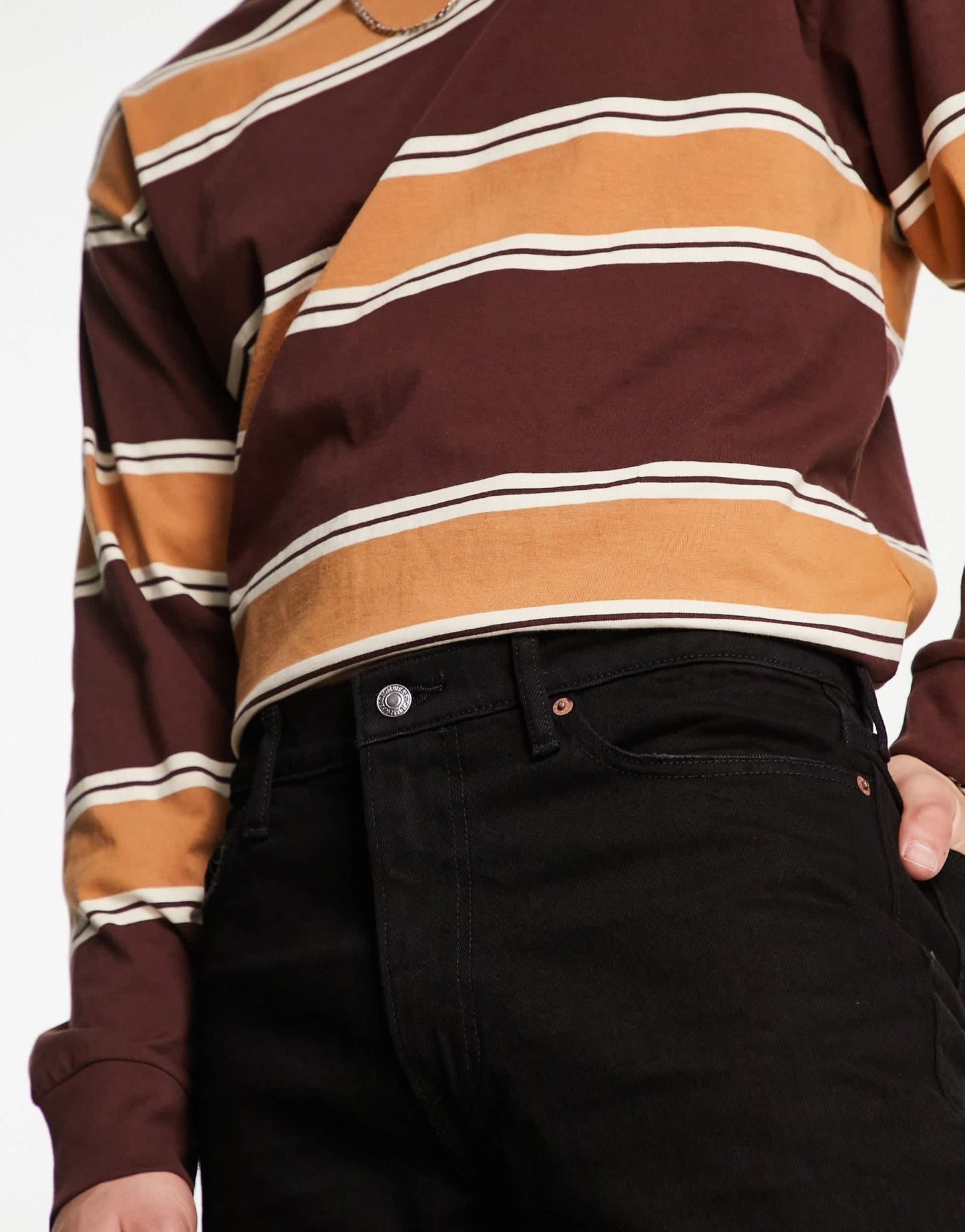 Abercrombie & Fitch 90s slim fit jeans in black - ASOS Sample Sale
