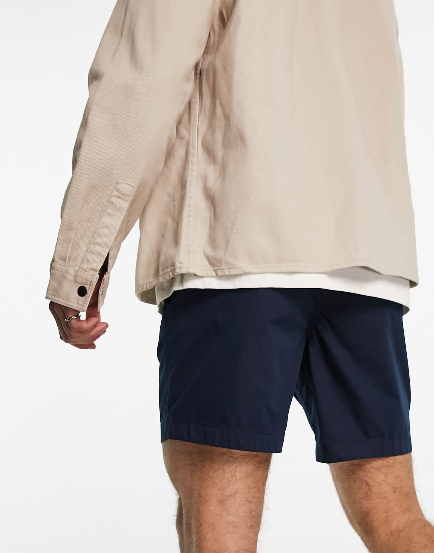 Abercrombie & Fitch all day 7inch chino shorts in navy - ASOS Sample Sale