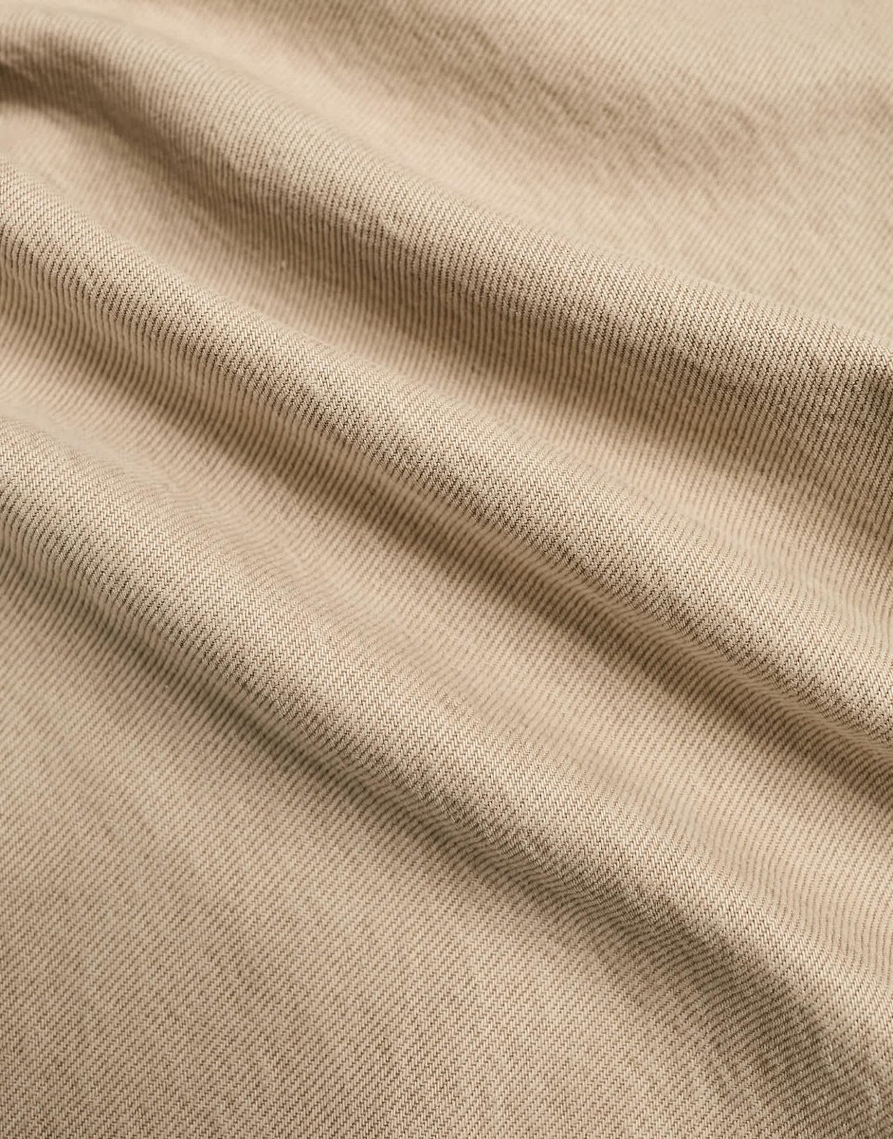 Abercrombie & Fitch curve love high rise tapered fit jean in light brown - ASOS Sample Sale