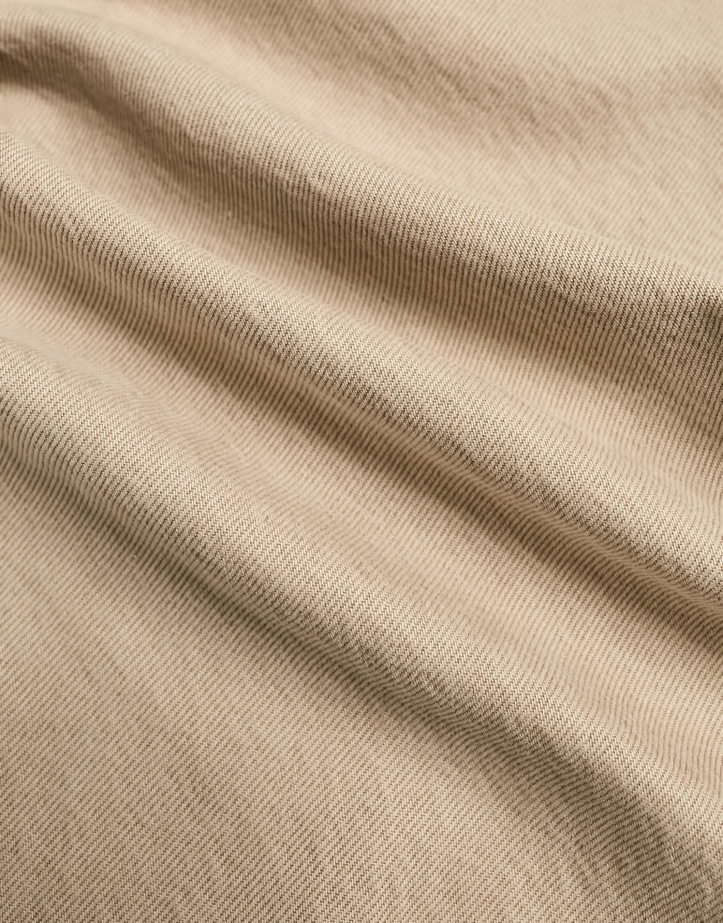 Abercrombie & Fitch curve love high rise tapered fit jean in light brown - ASOS Sample Sale