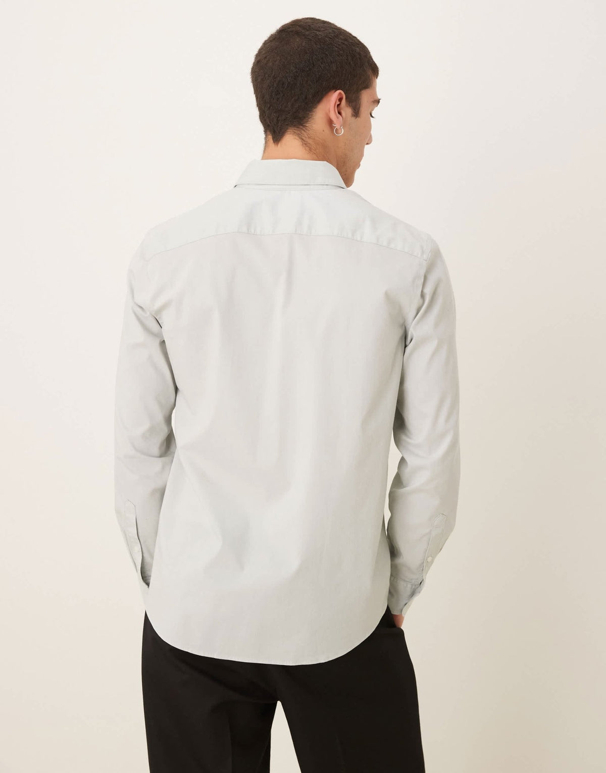 Abercrombie & Fitch long sleeve shirt in light green - ASOS Sample Sale