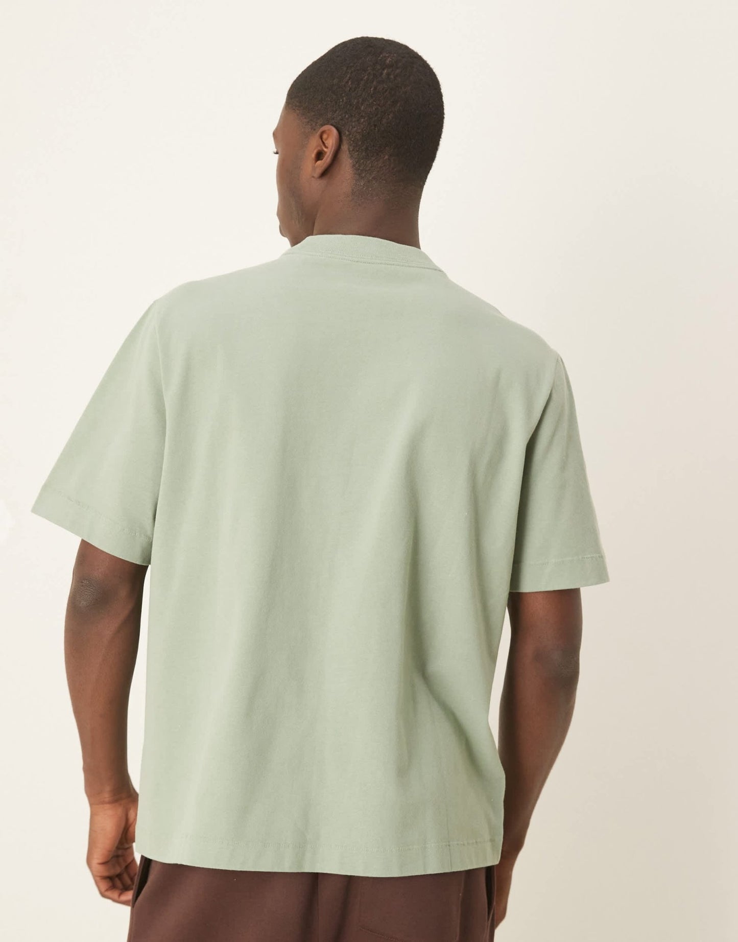 Abercrombie & Fitch premium logo t-shirt in green - ASOS Sample Sale