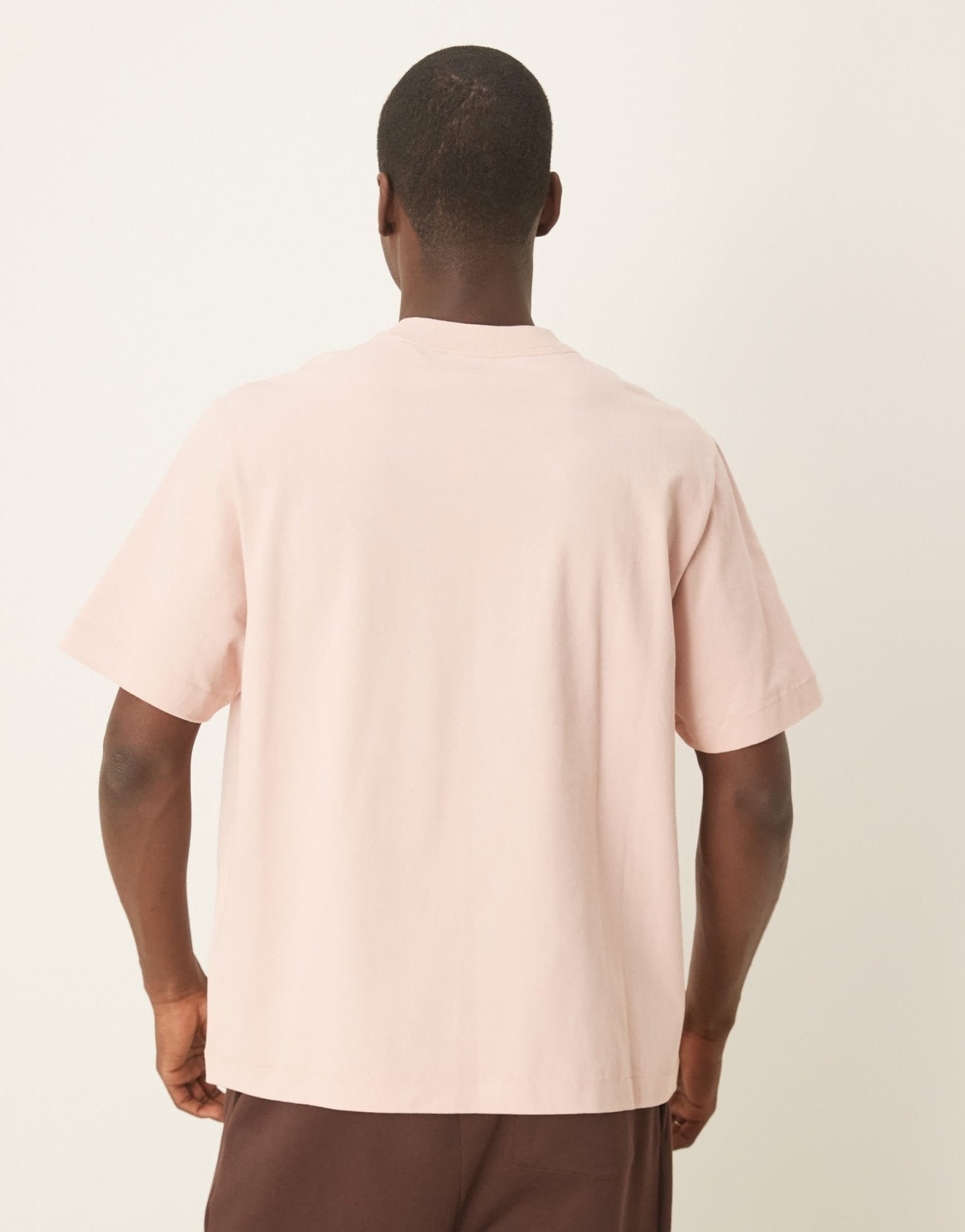 Abercrombie & Fitch premium logo t-shirt in pink - ASOS Sample Sale