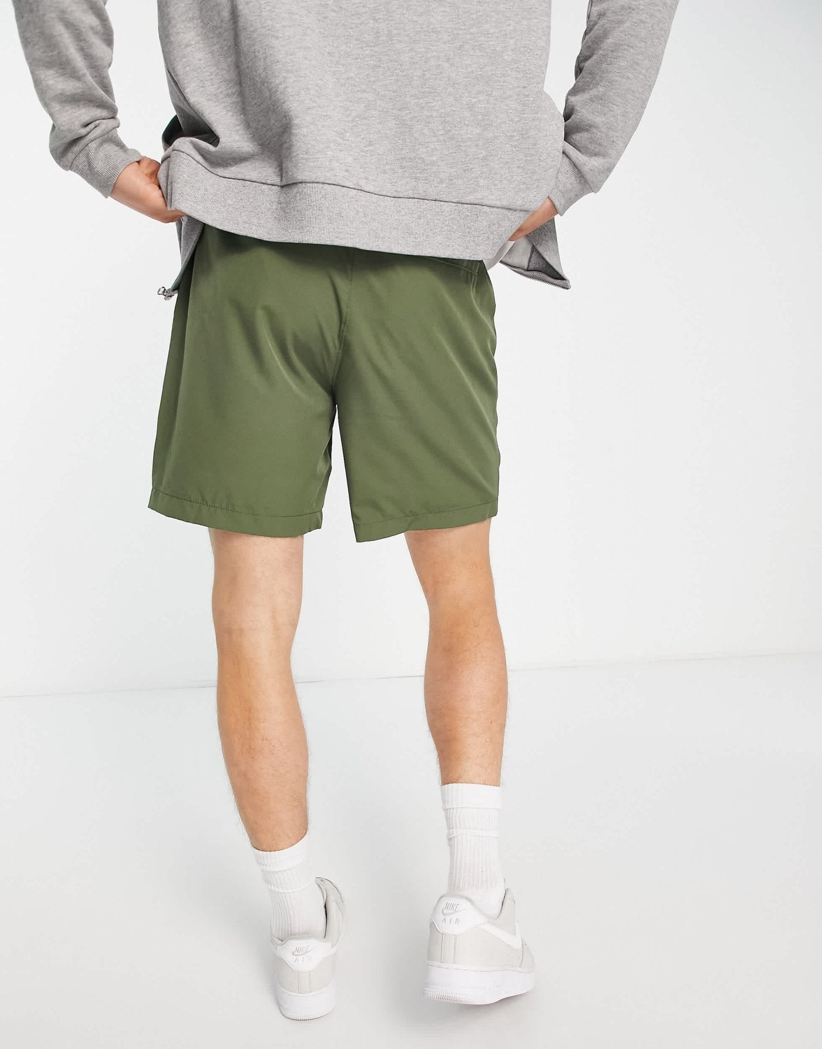 Abercrombie & Fitch pull on weekend short in khaki - ASOS Sample Sale