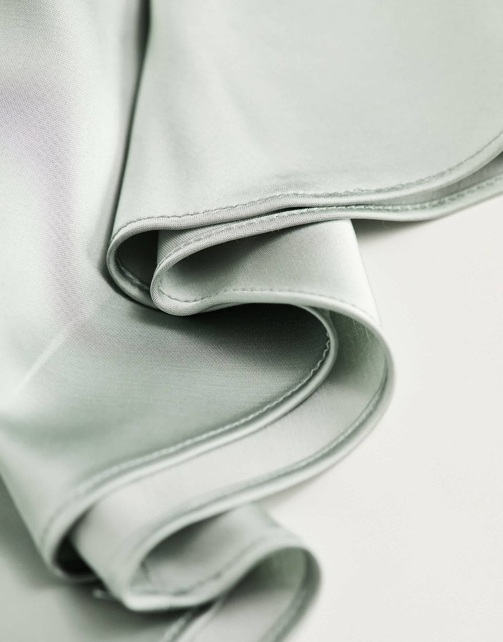 Abercrombie & Fitch satin maxi skirt in grey - ASOS Sample Sale
