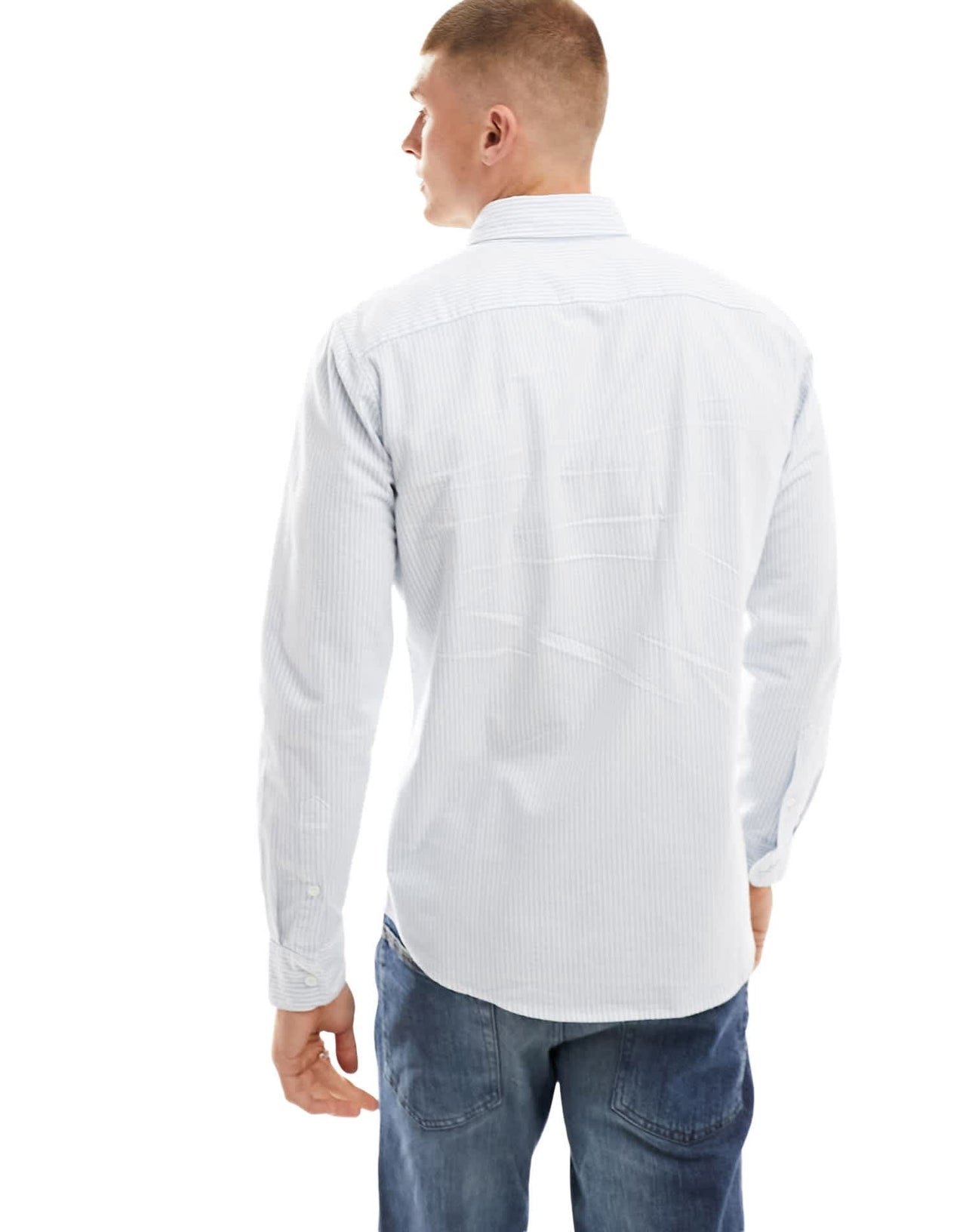 Abercrombie & Fitch striped oxford shirt - ASOS Sample Sale