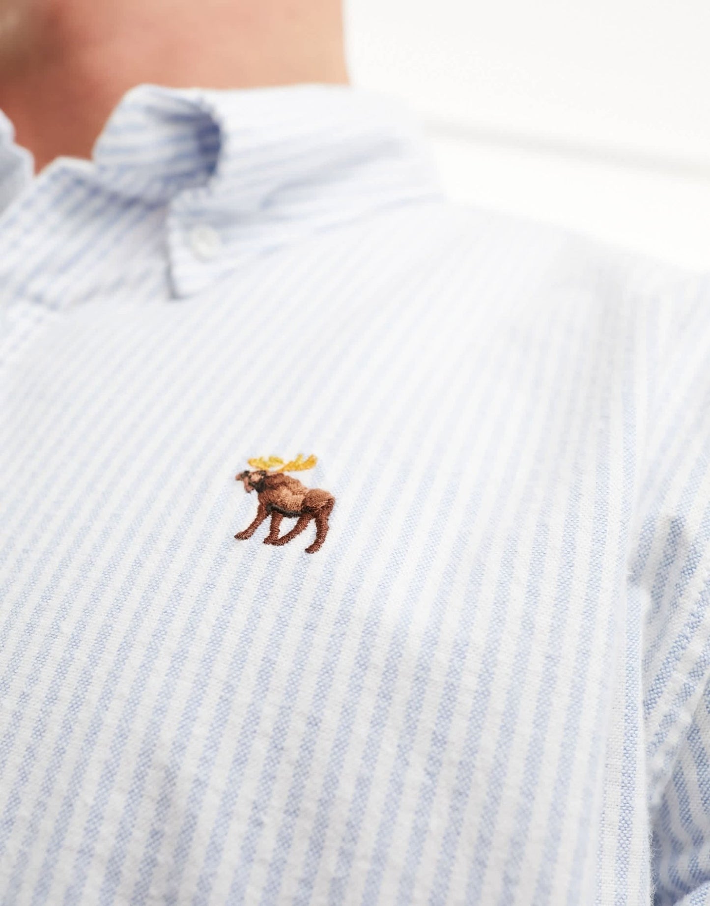 Abercrombie & Fitch striped oxford shirt - ASOS Sample Sale