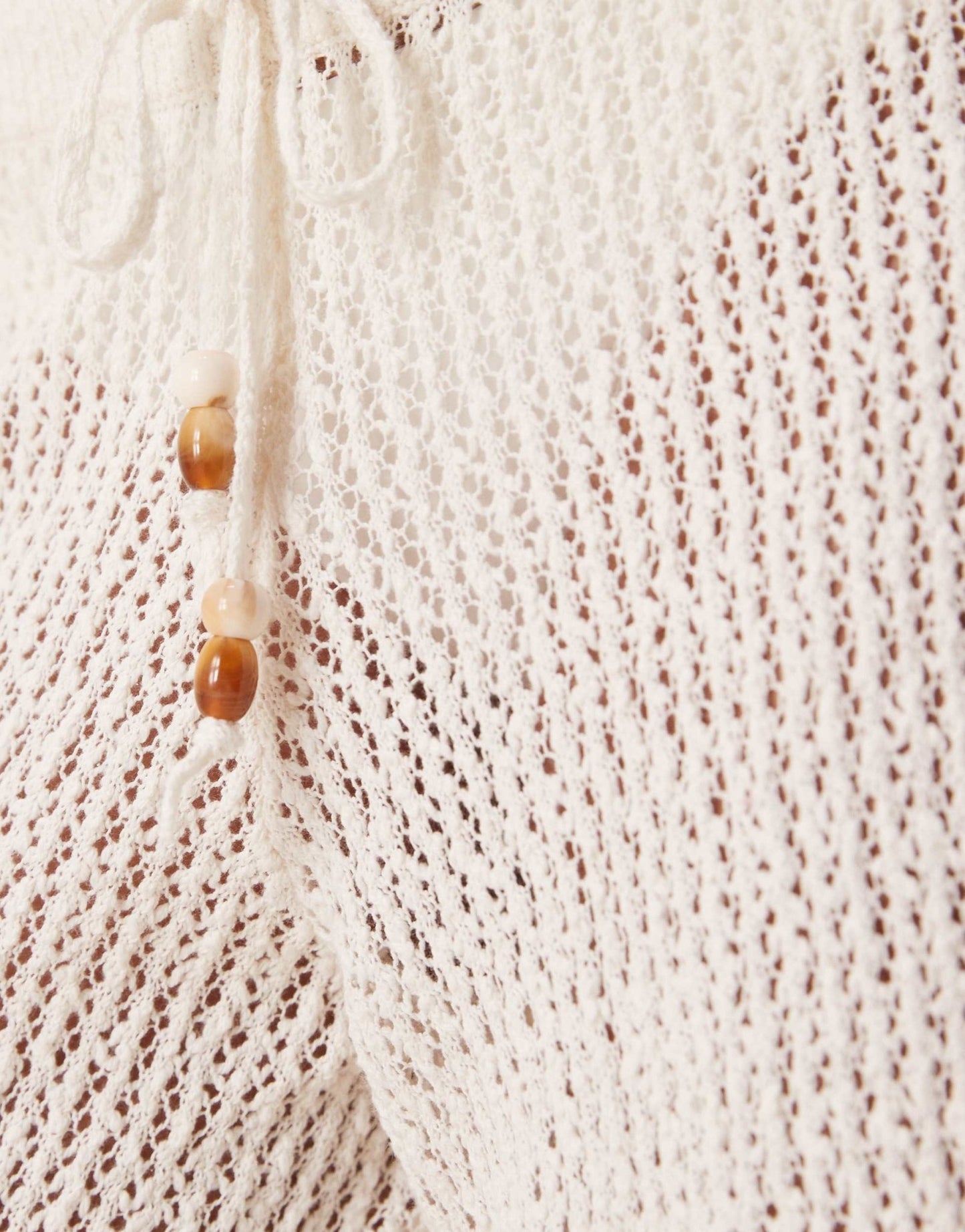 Abercrombie & Fitch swim sheer knitted trouser in white - ASOS Sample Sale
