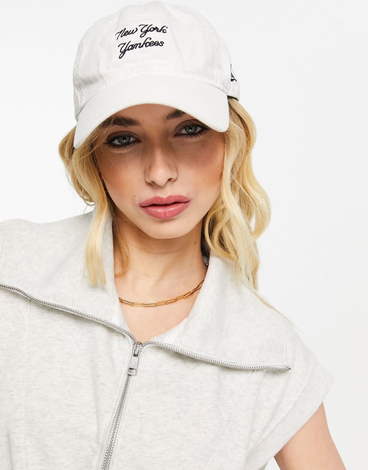 Abercrombie & Fitch terry shoulder pad vest in grey - ASOS Sample Sale