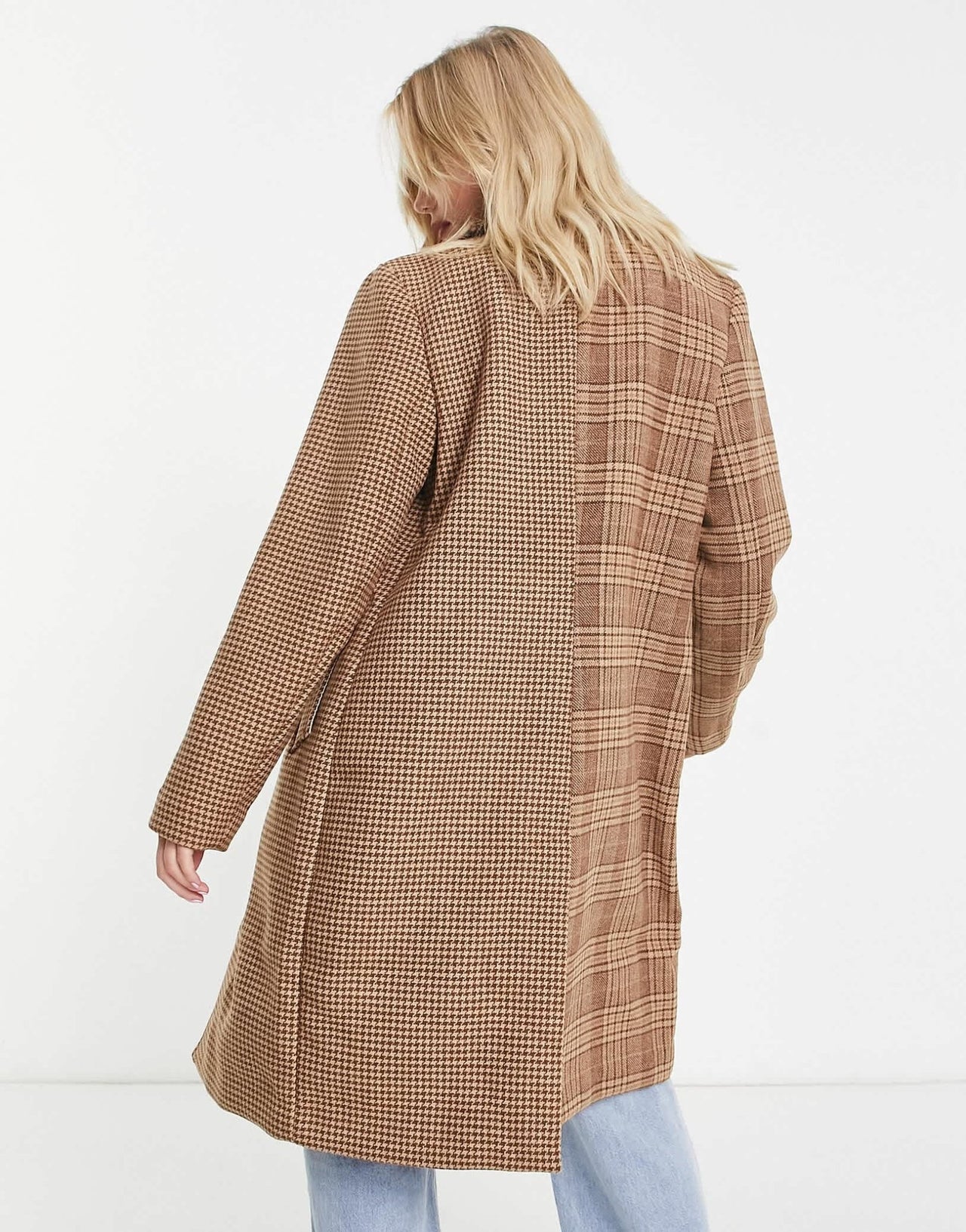 Abercrombie & Fitch wool dad coat in camel - ASOS Sample Sale