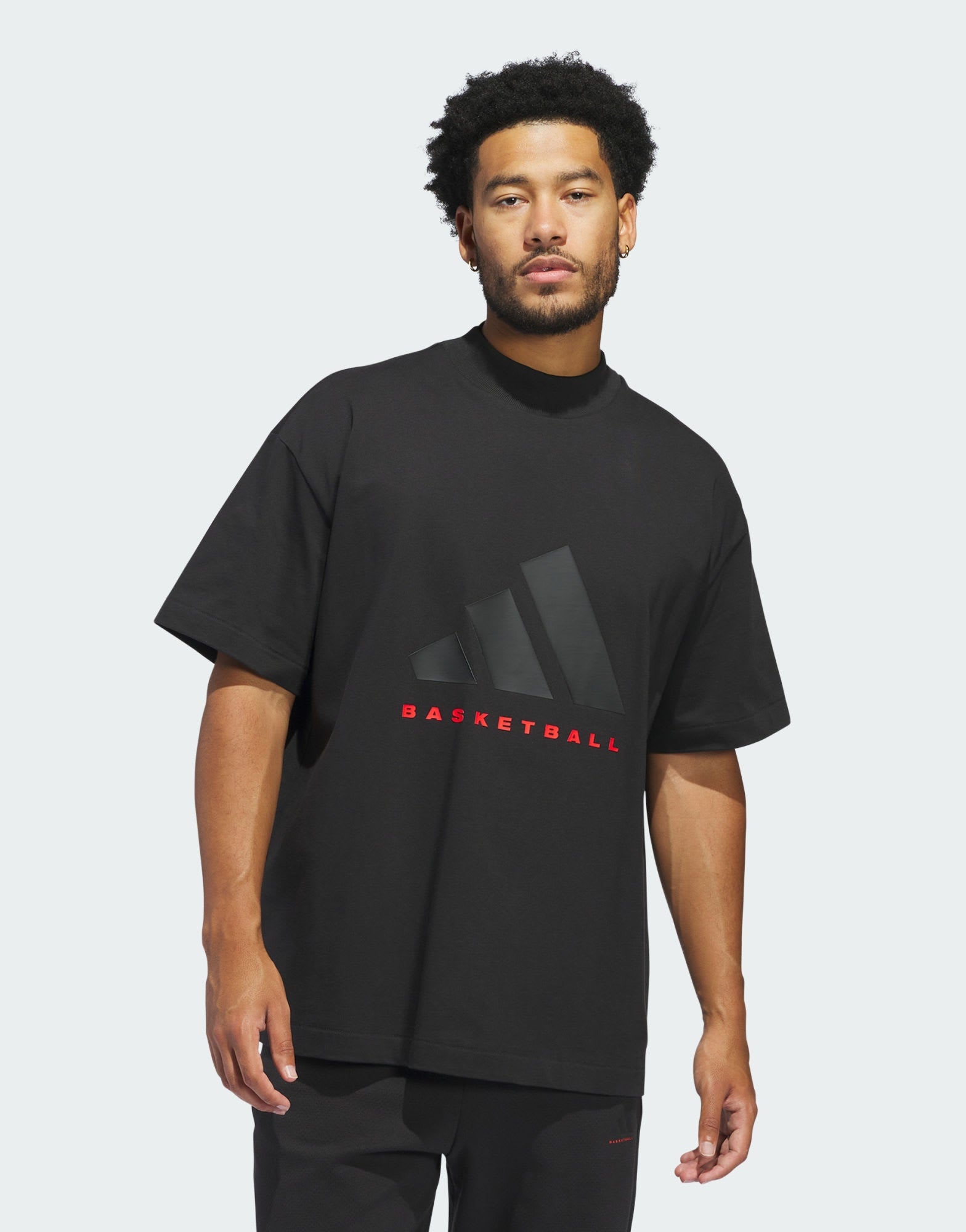 adidas Basketball short sleeve tee in black - ASOS Sample Sale