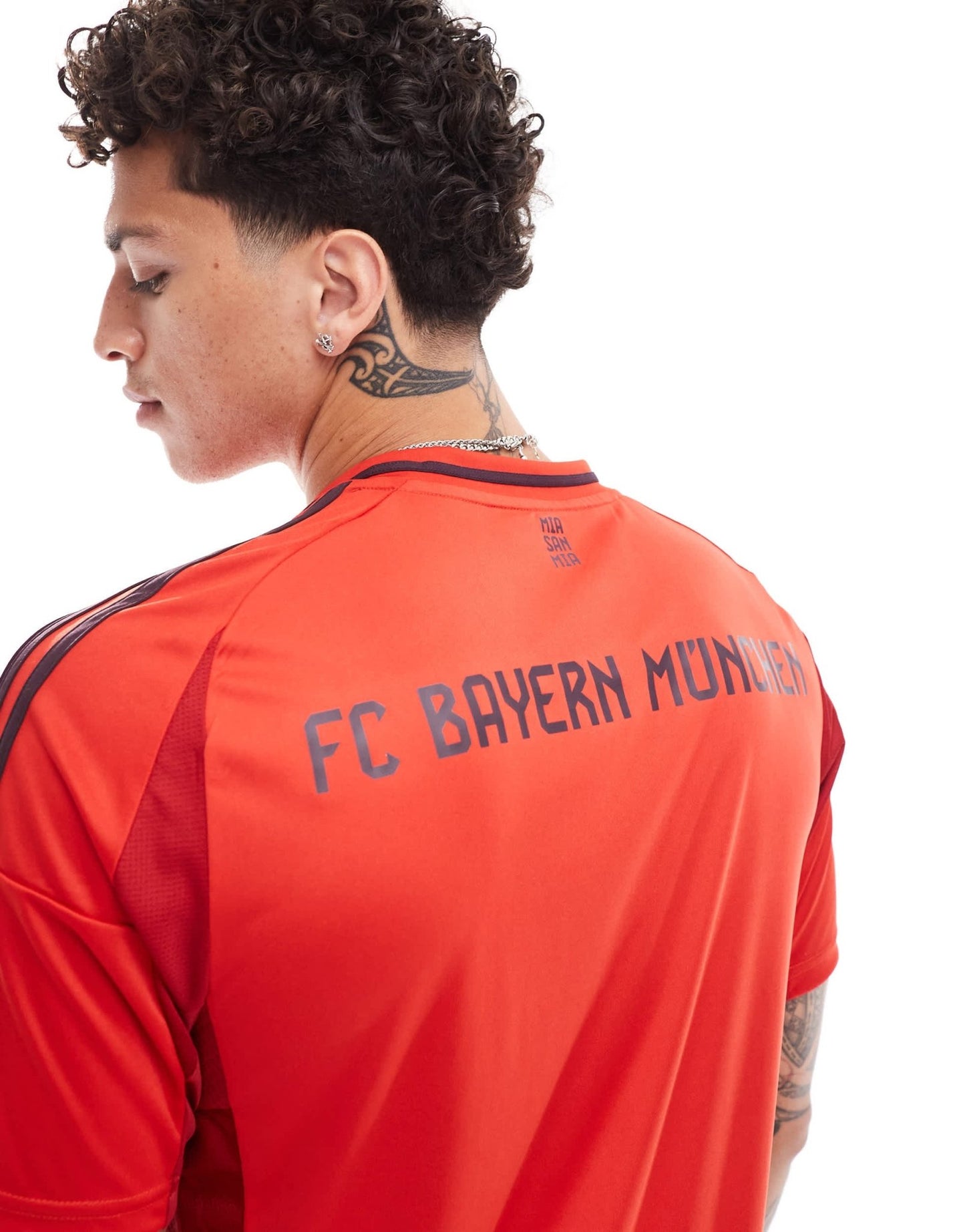 adidas Football Bayern Munchen 24/25 unisex home shirt in red - ASOS Sample Sale
