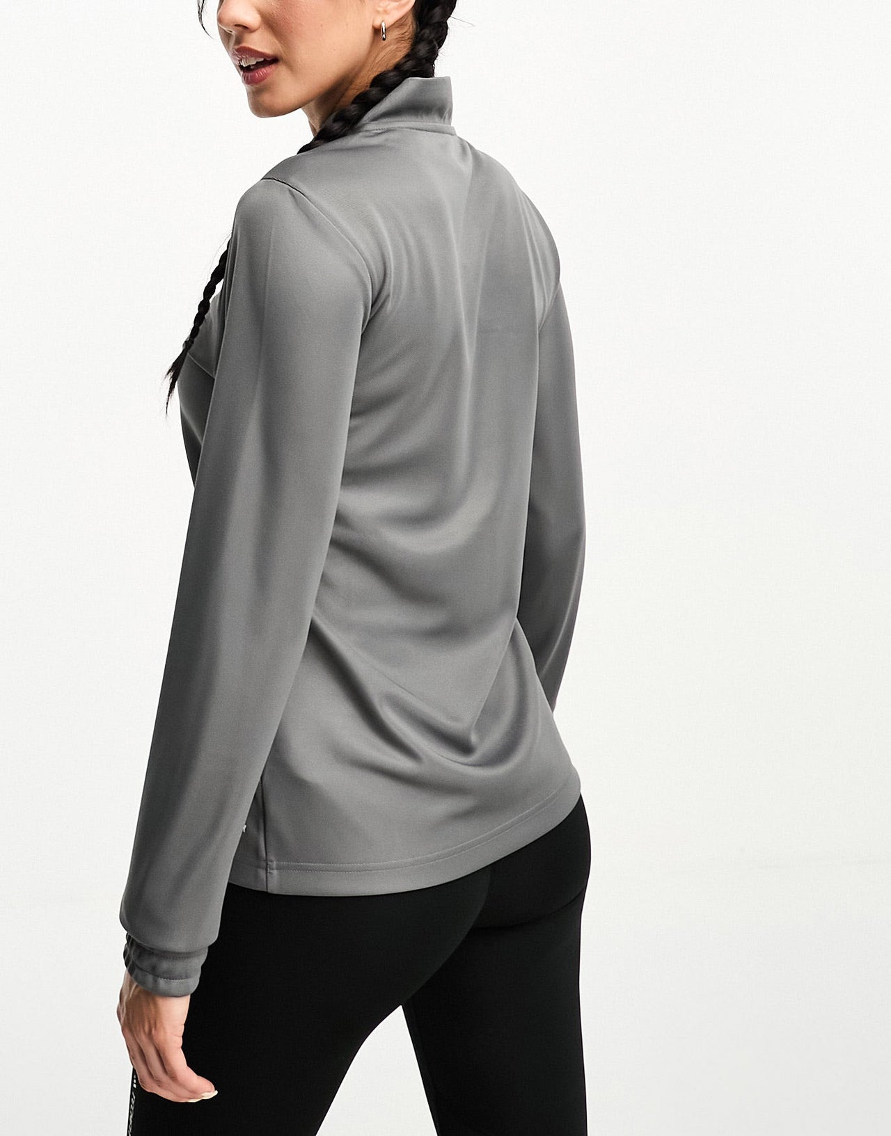 adidas Football Entrada 22 1/4 zip top in grey - ASOS Sample Sale