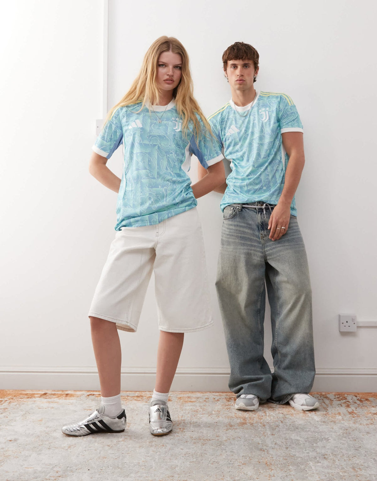 adidas Football Juventus 25/26 away jersey in blue - ASOS Sample Sale