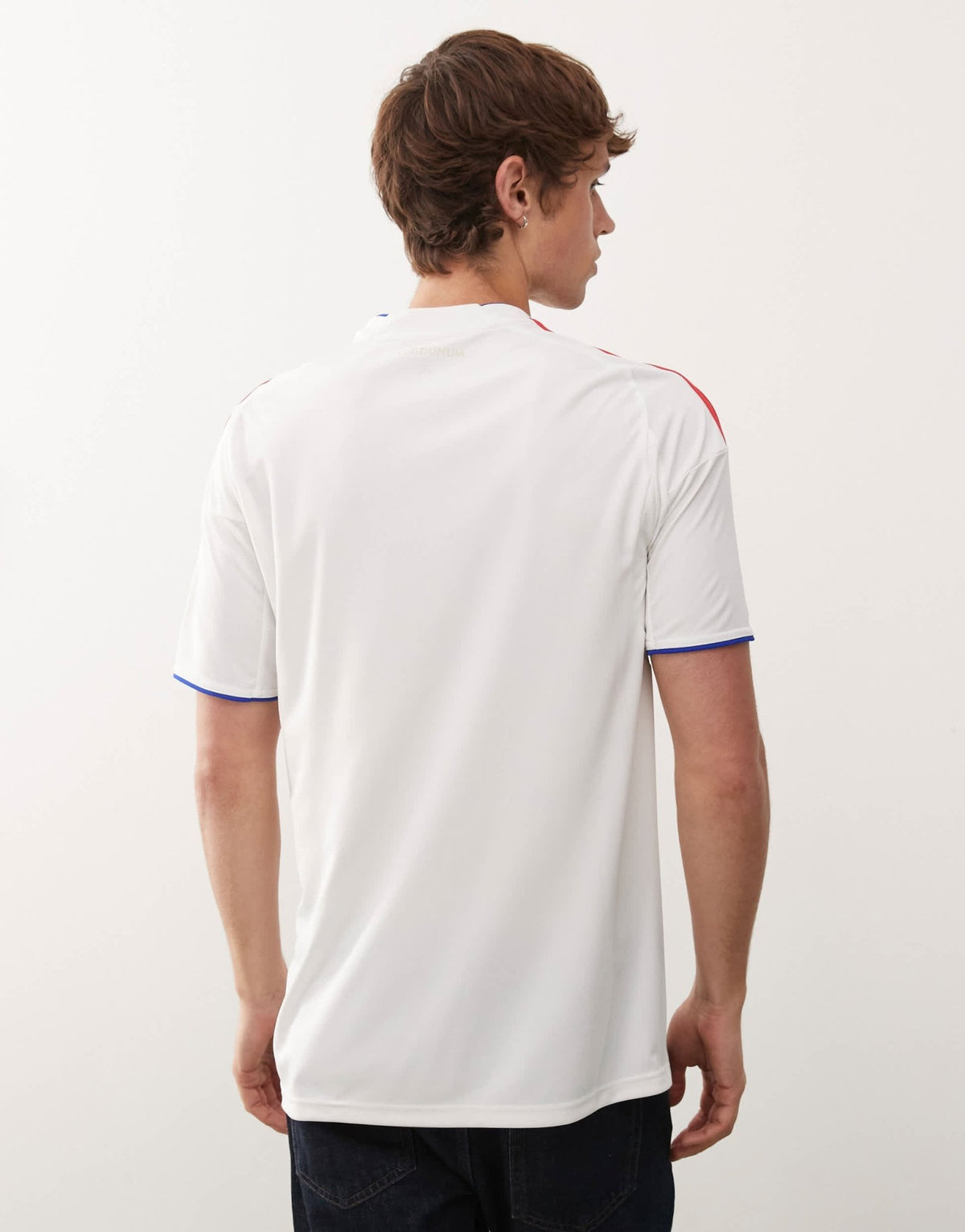 adidas Football Olympique Lyonnais 25/26 home jersey in white - ASOS Sample Sale