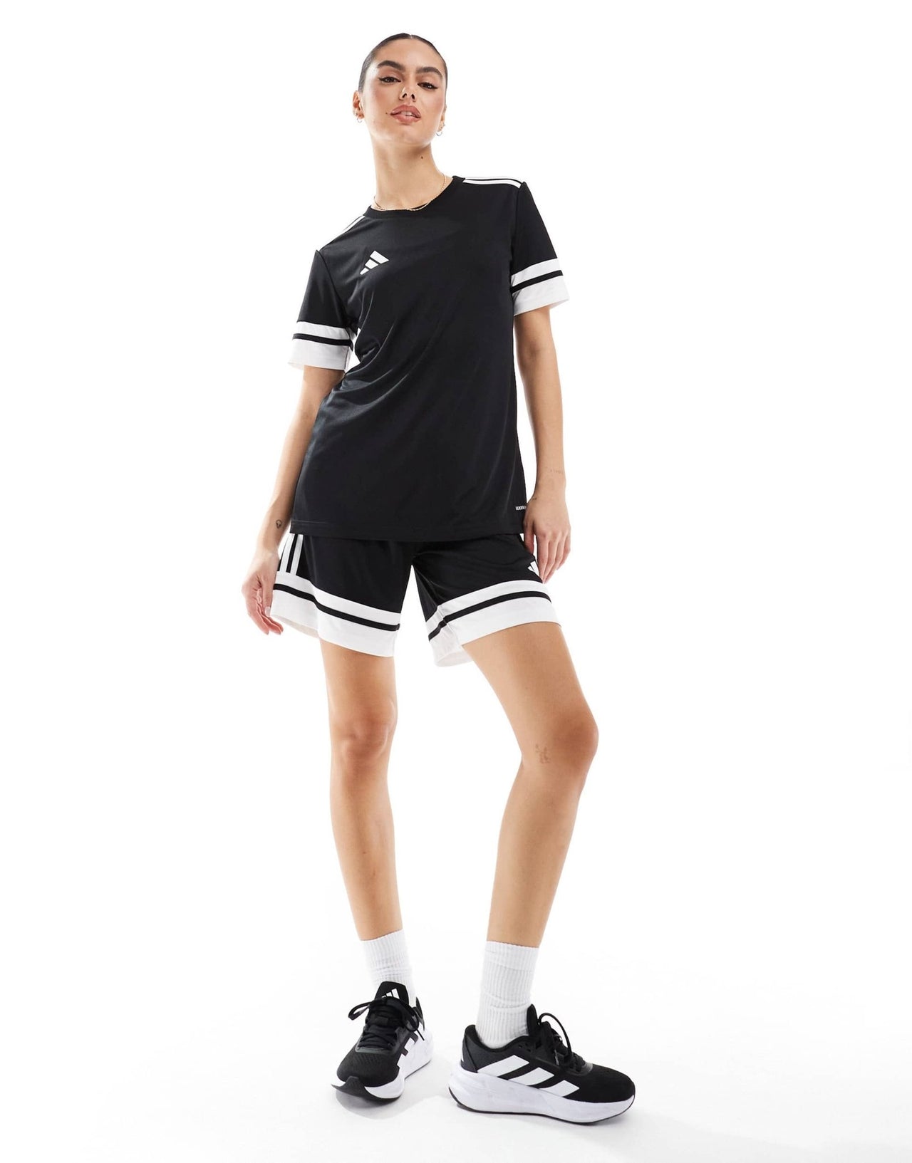 adidas Football Squadra25 t-shirt in black and white - ASOS Sample Sale