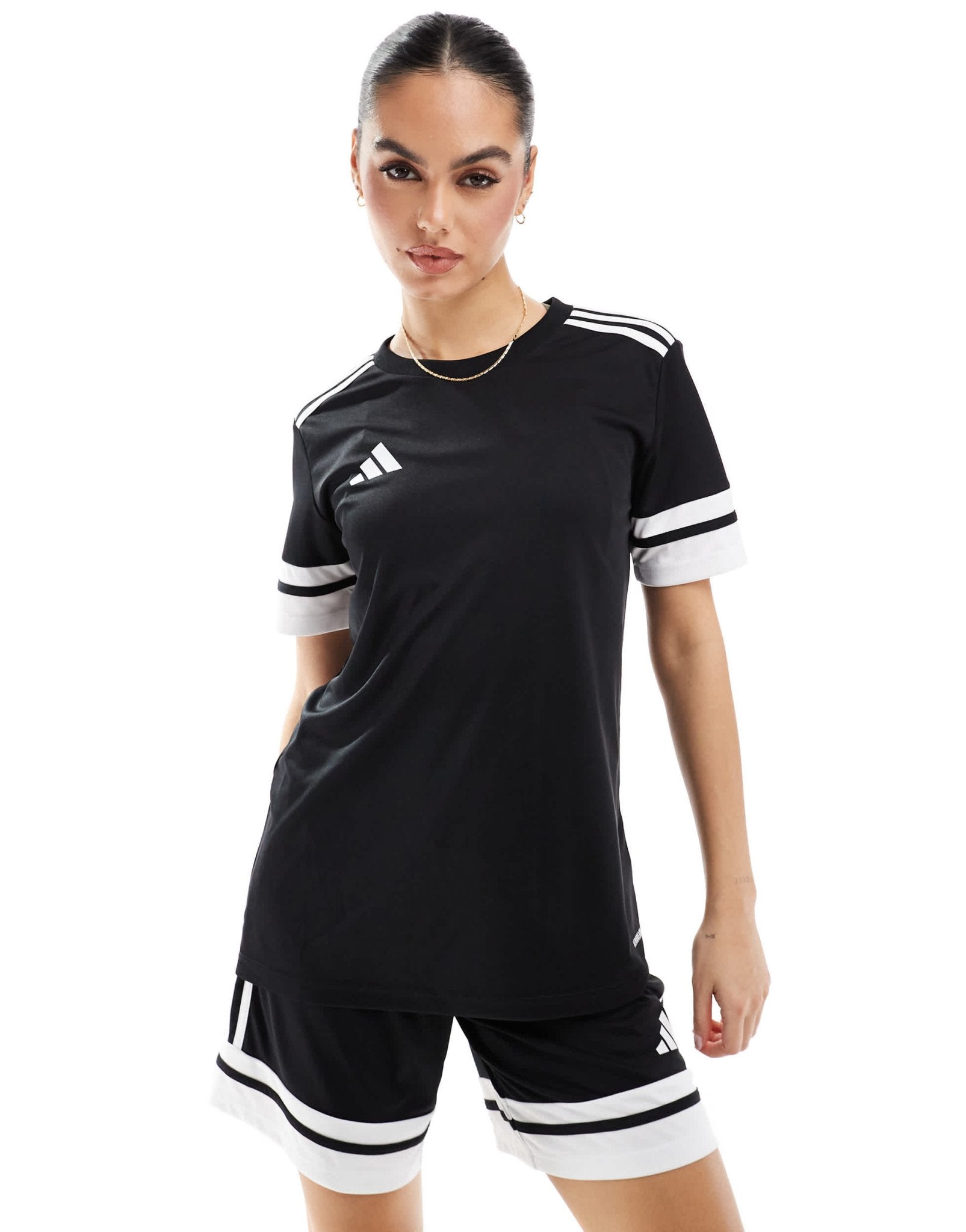 adidas Football Squadra25 t-shirt in black and white - ASOS Sample Sale