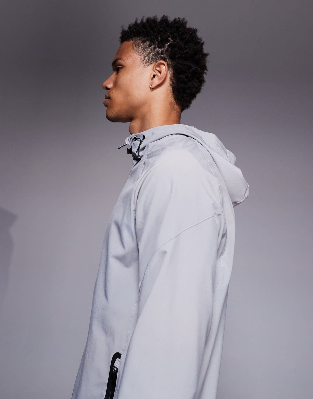 adidas Football Tiro 25 competition vis tech travel jacket in grey - ASOS Sample Sale
