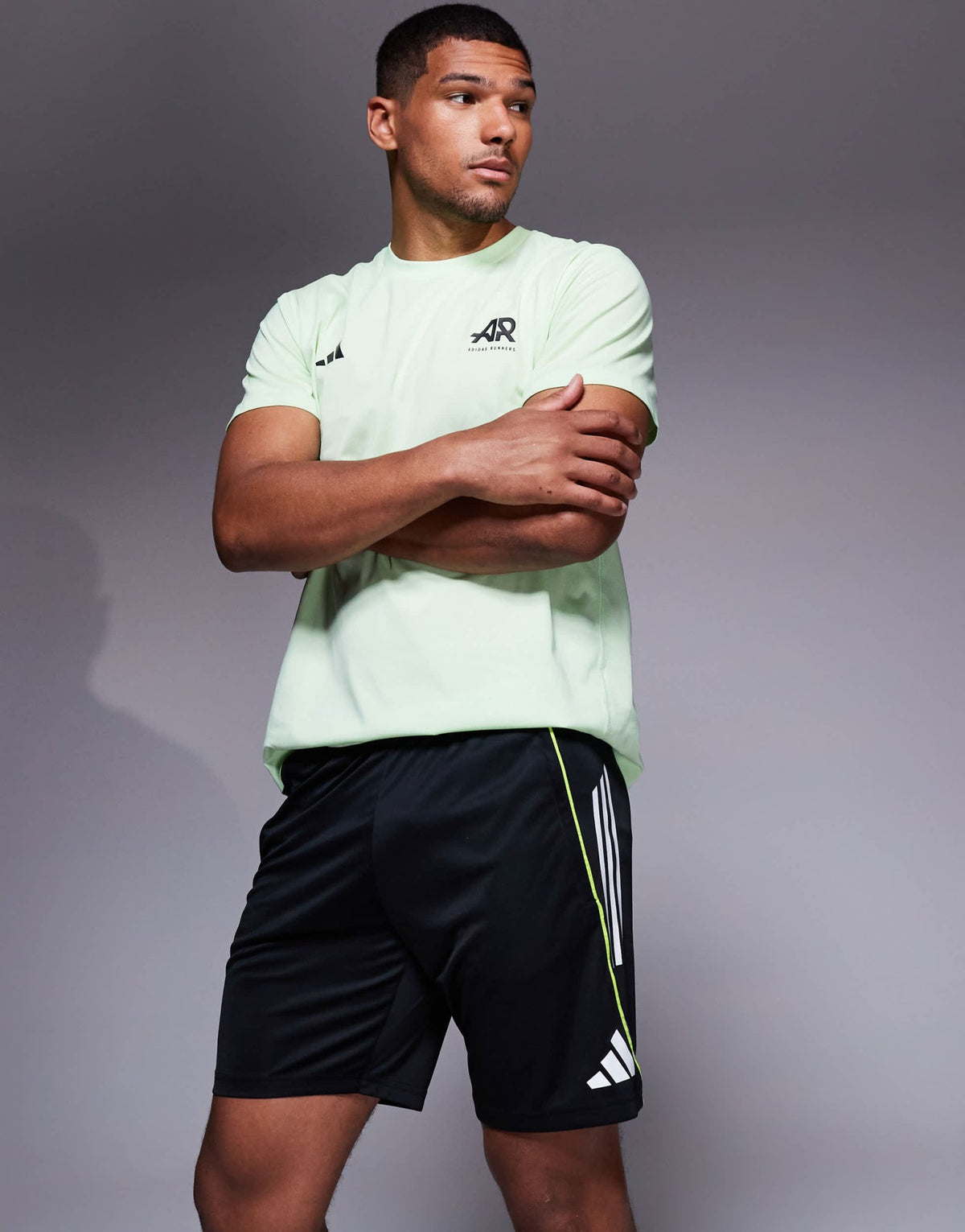 adidas Football Tiro 25 shorts in black and white - ASOS Sample Sale