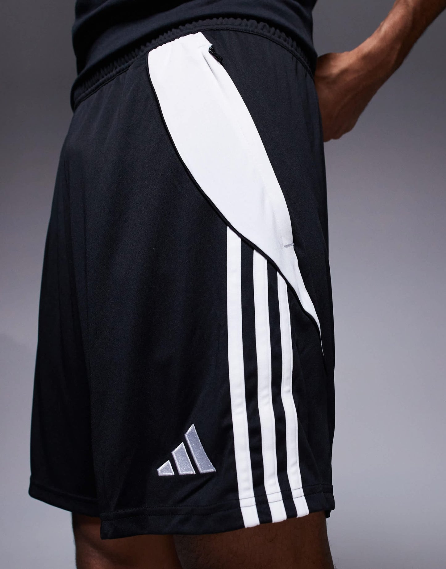 adidas Football Tiro shorts in black - ASOS Sample Sale