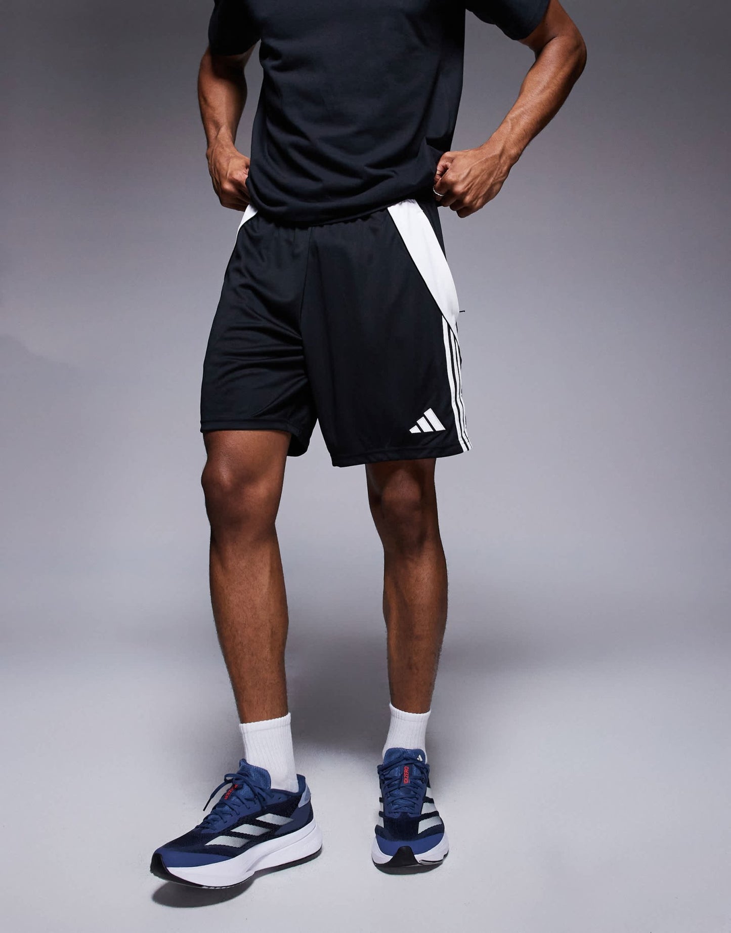 adidas Football Tiro shorts in black - ASOS Sample Sale
