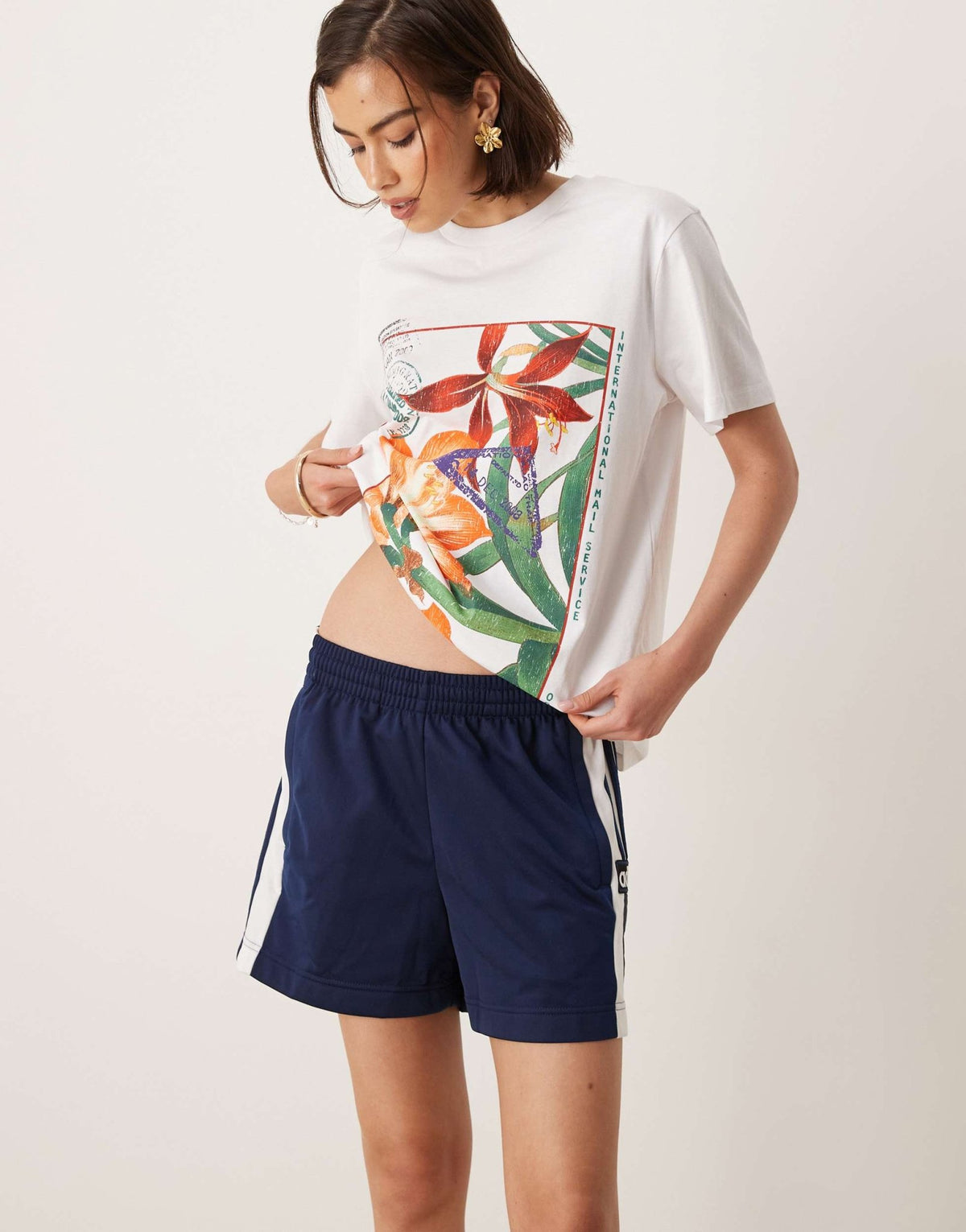 adidas Originals Adibreak shorts in navy - ASOS Sample Sale