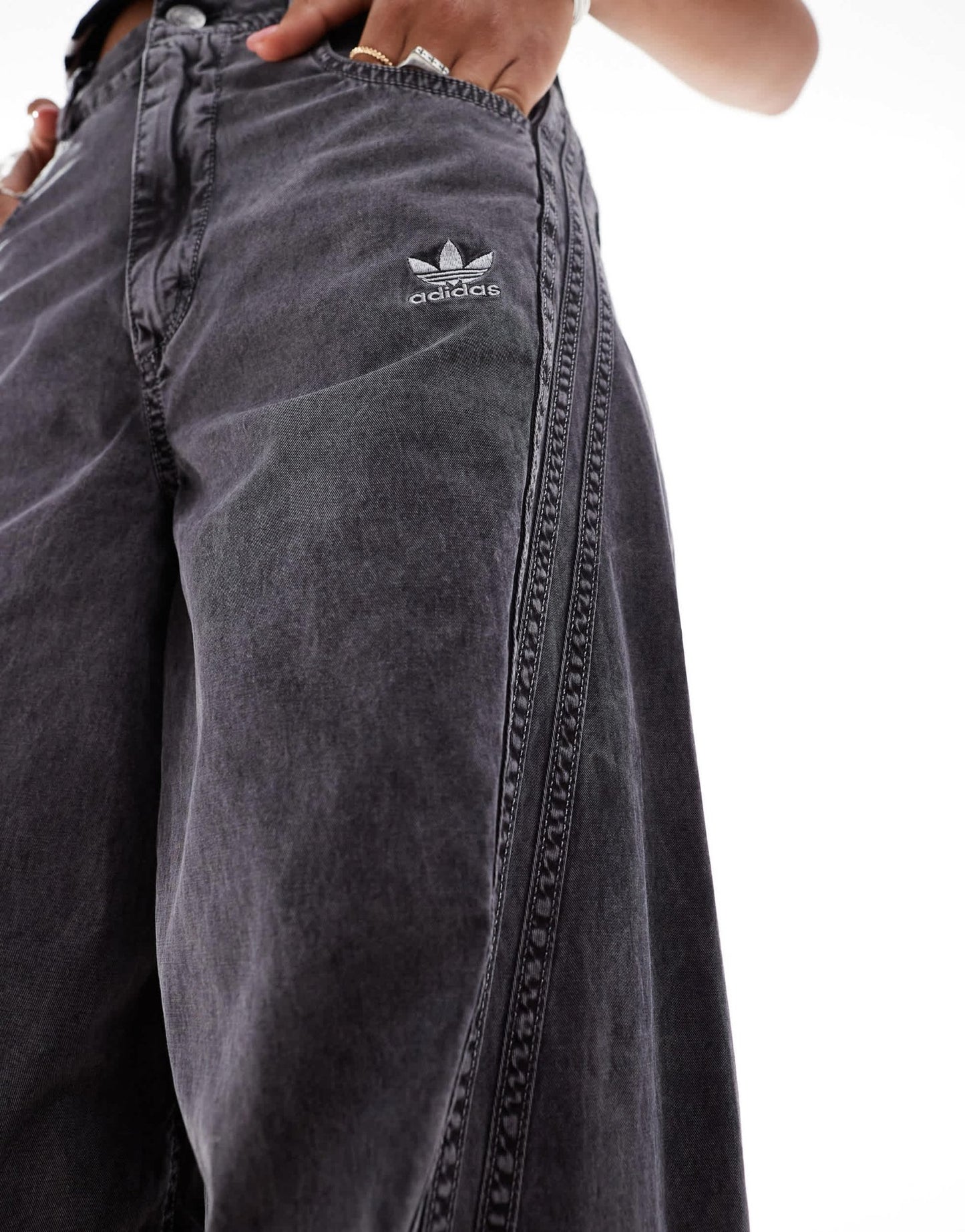 adidas Originals Adilenium cargo trousers in washed olive - ASOS Sample Sale