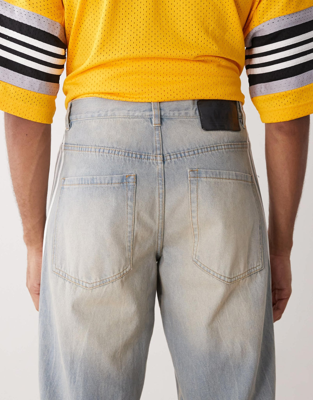 adidas Originals Adilenium Season 3 jeans in light denim - ASOS Sample Sale