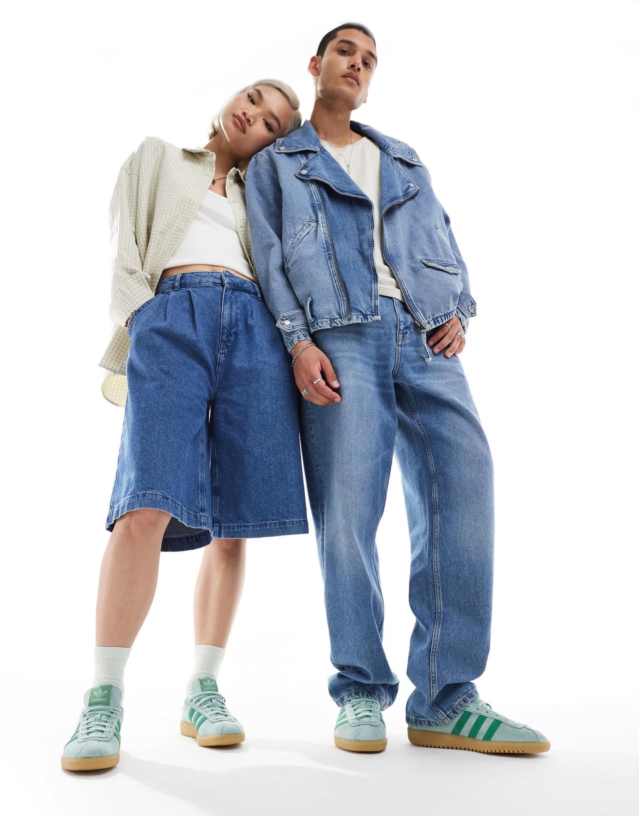 adidas Originals Bermuda trainers in green - ASOS Sample Sale