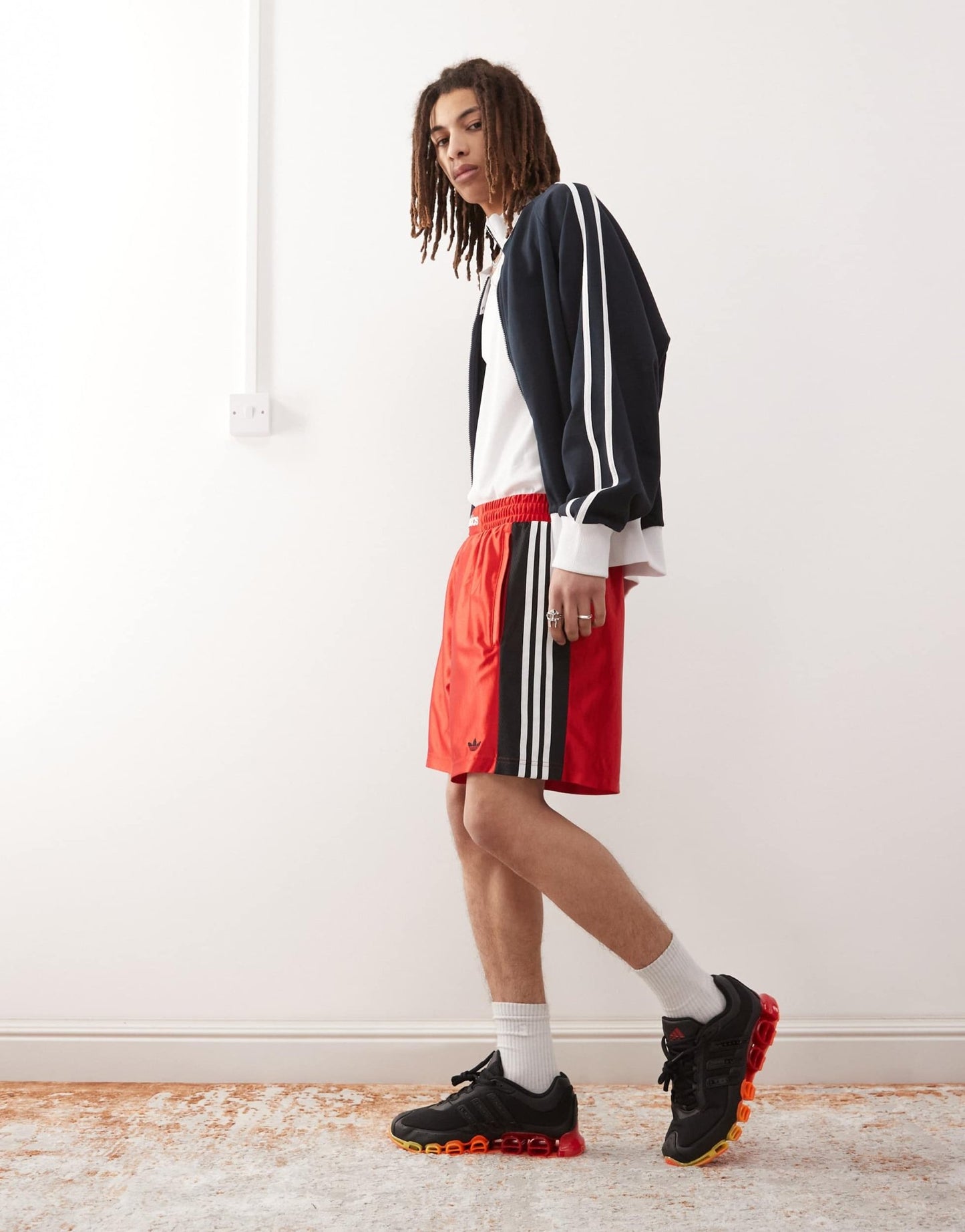 adidas Originals boxing shorts in red - ASOS Sample Sale