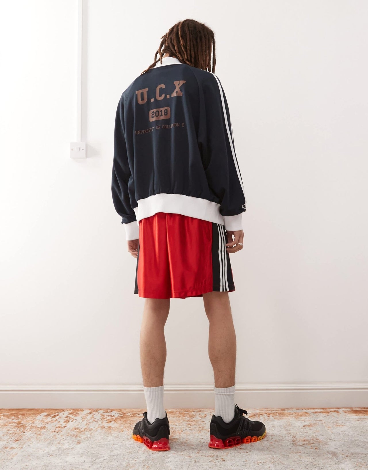 adidas Originals boxing shorts in red - ASOS Sample Sale