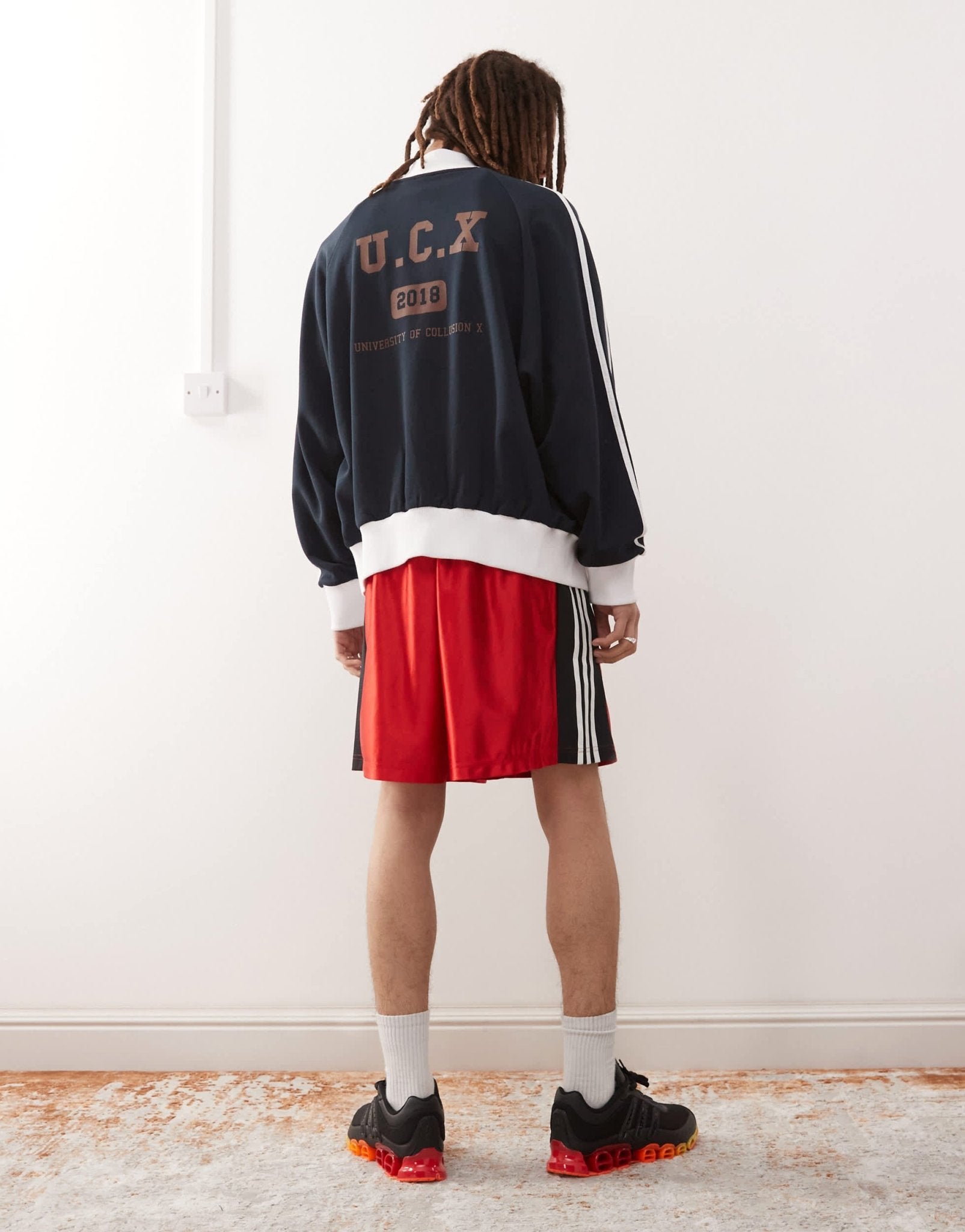 adidas Originals boxing shorts in red - ASOS Sample Sale