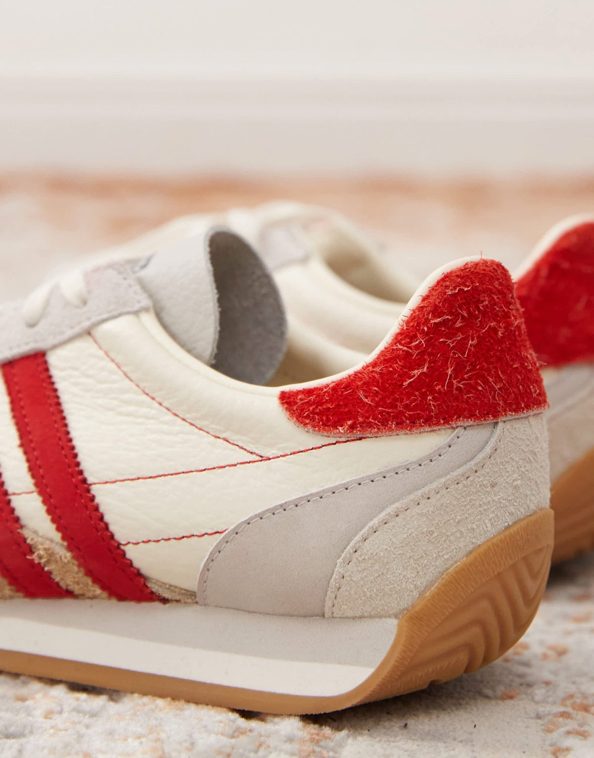 adidas Originals Country OG trainers in white and red - ASOS Sample Sale