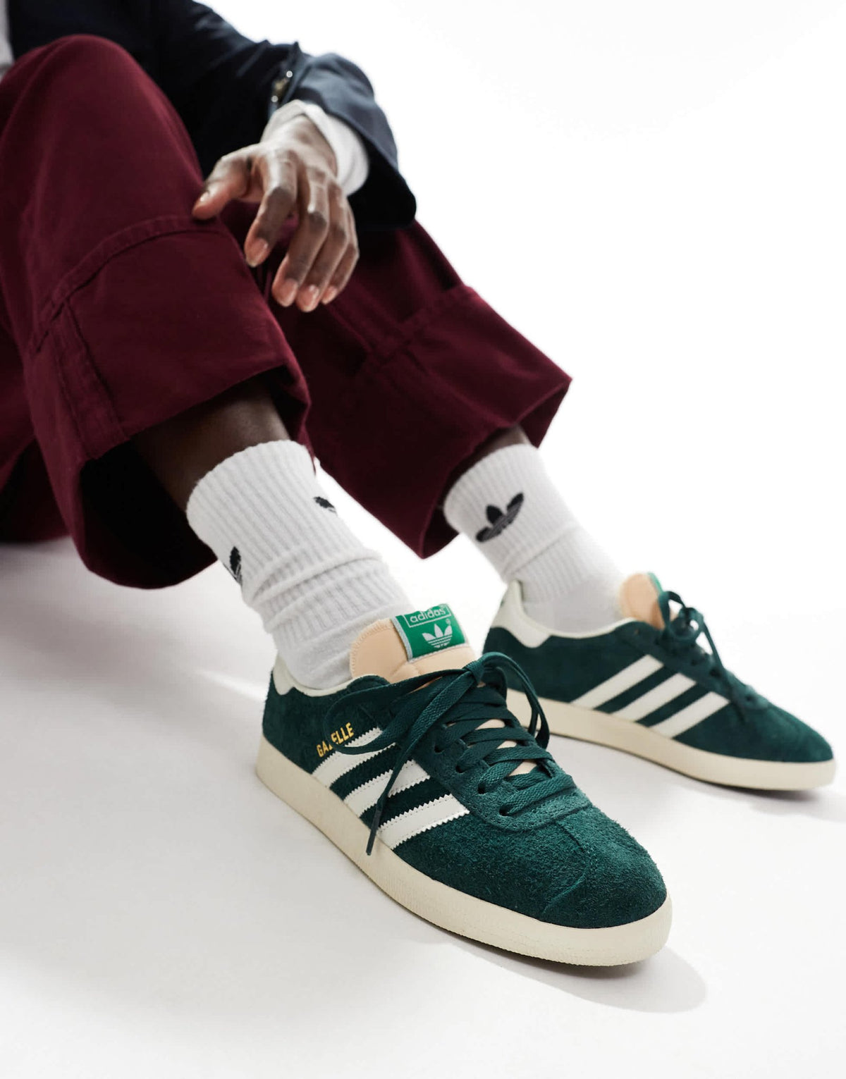 adidas Originals Gazelle trainers in green - ASOS Sample Sale