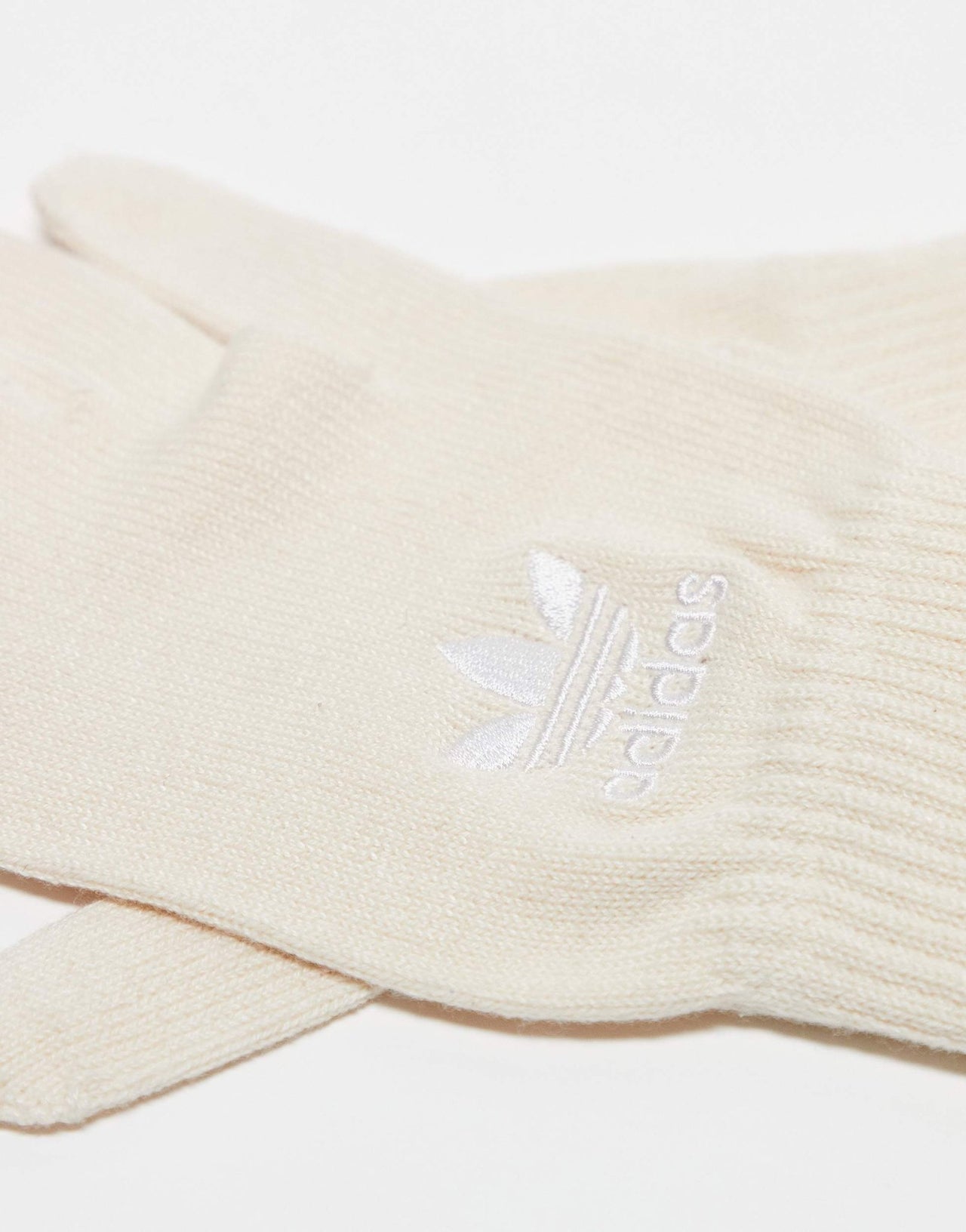adidas Originals gloves in wonder white - ASOS Sample Sale