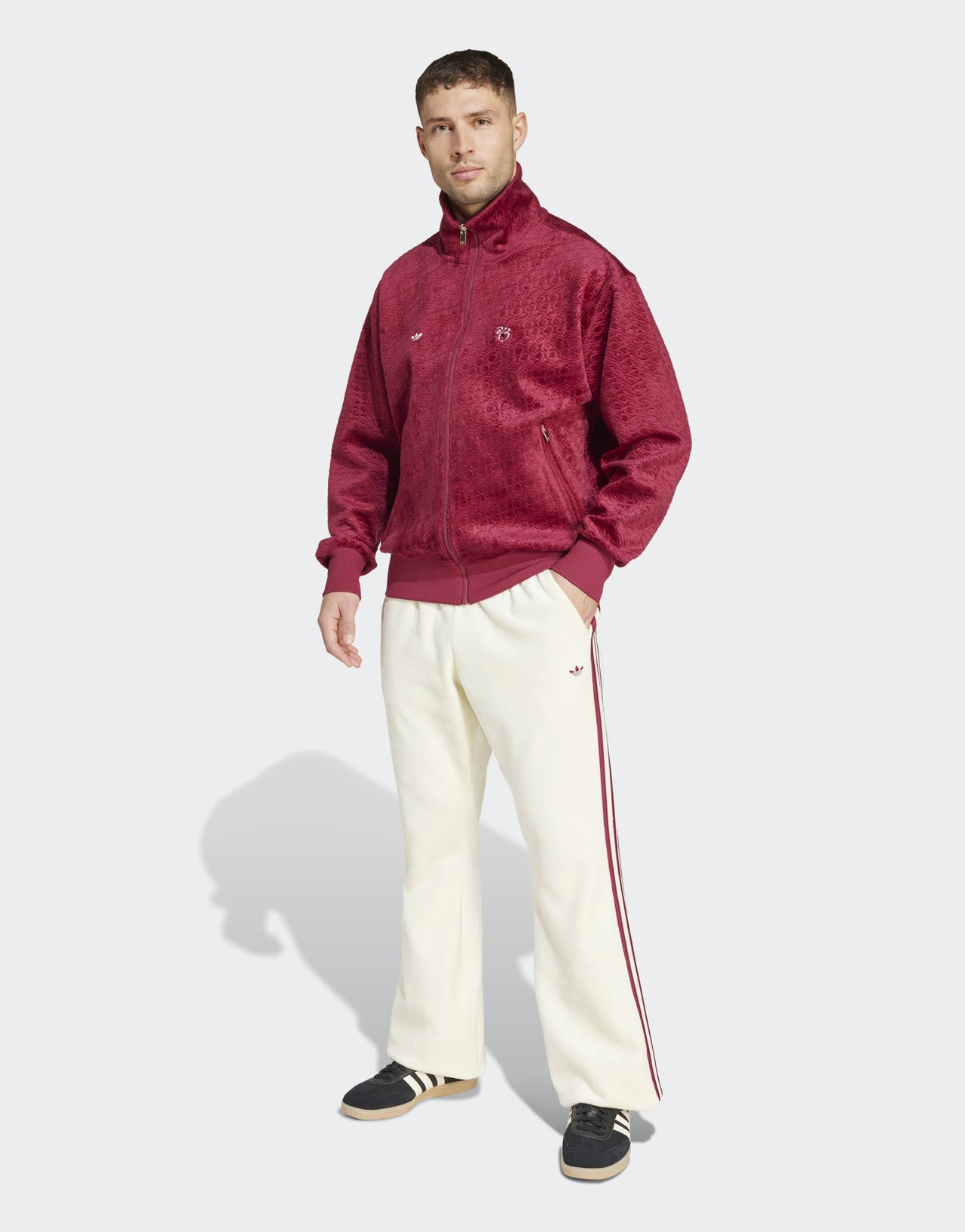 adidas Originals Jude Bellingham track pants in white - ASOS Sample Sale