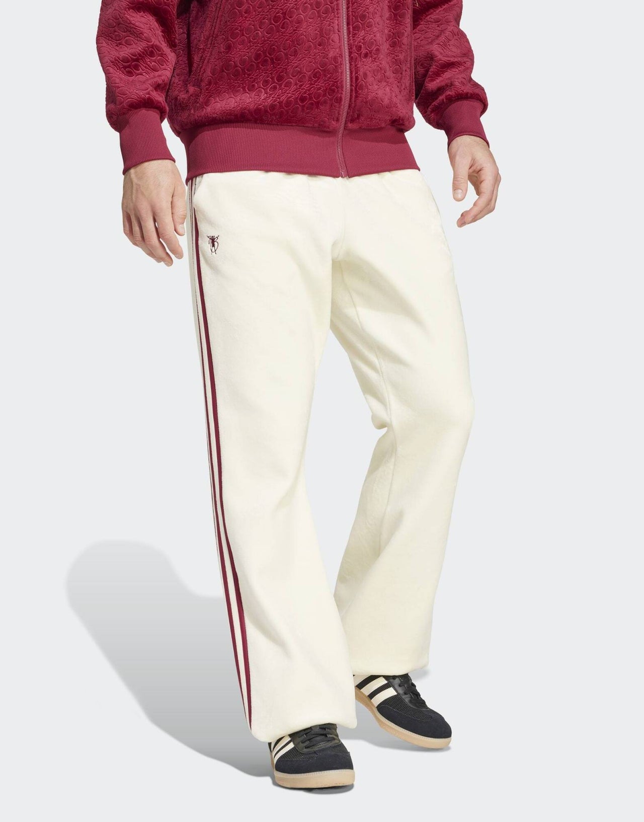 adidas Originals Jude Bellingham track pants in white - ASOS Sample Sale