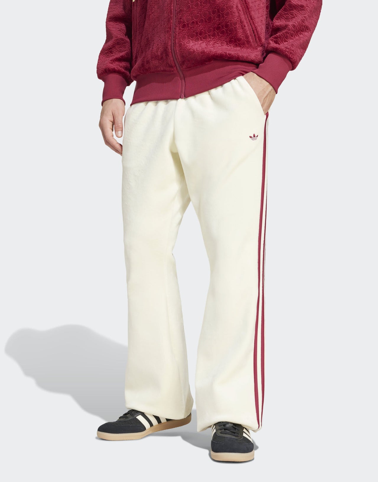 adidas Originals Jude Bellingham track pants in white - ASOS Sample Sale