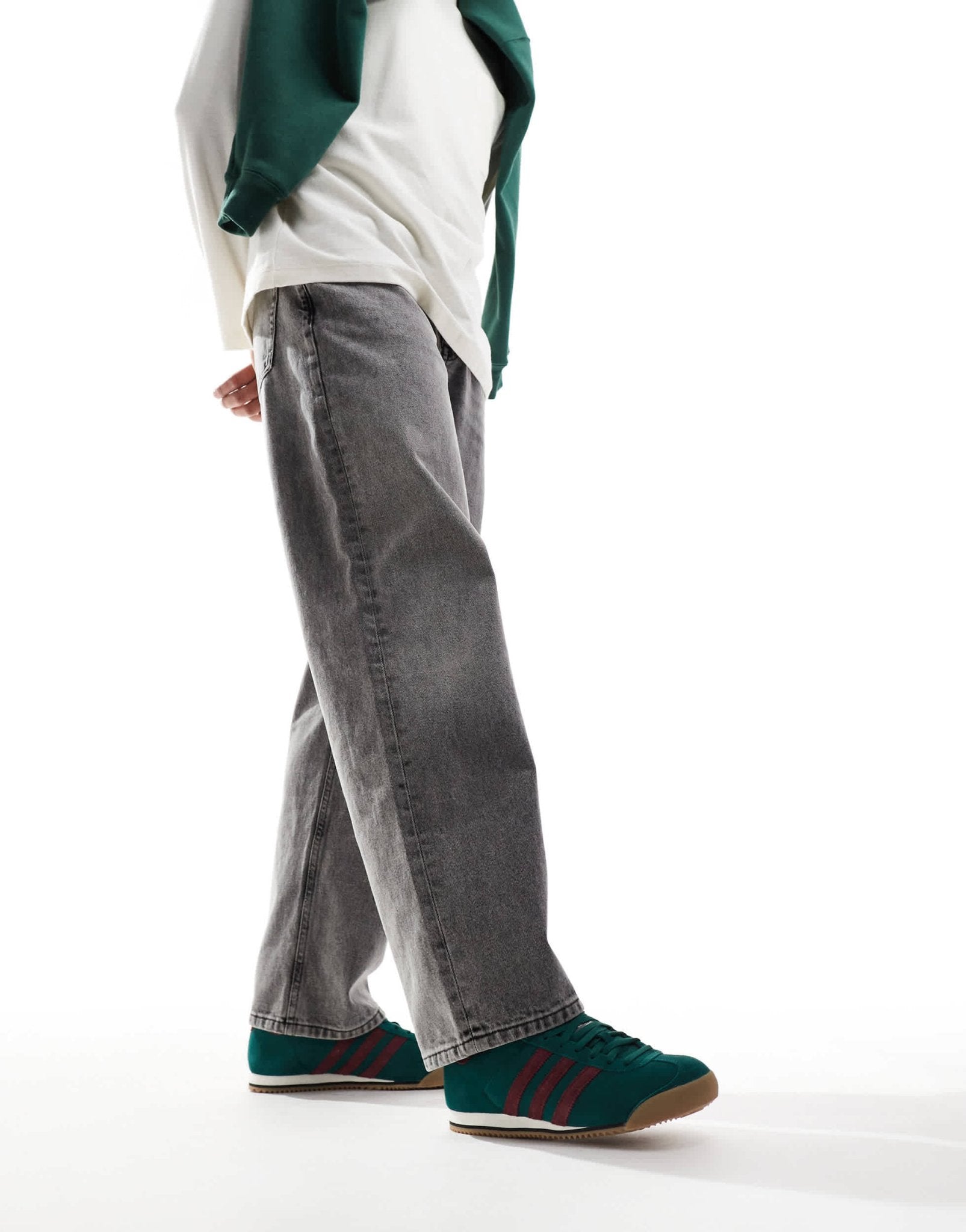 adidas Originals K 74 trainers in green - ASOS Sample Sale