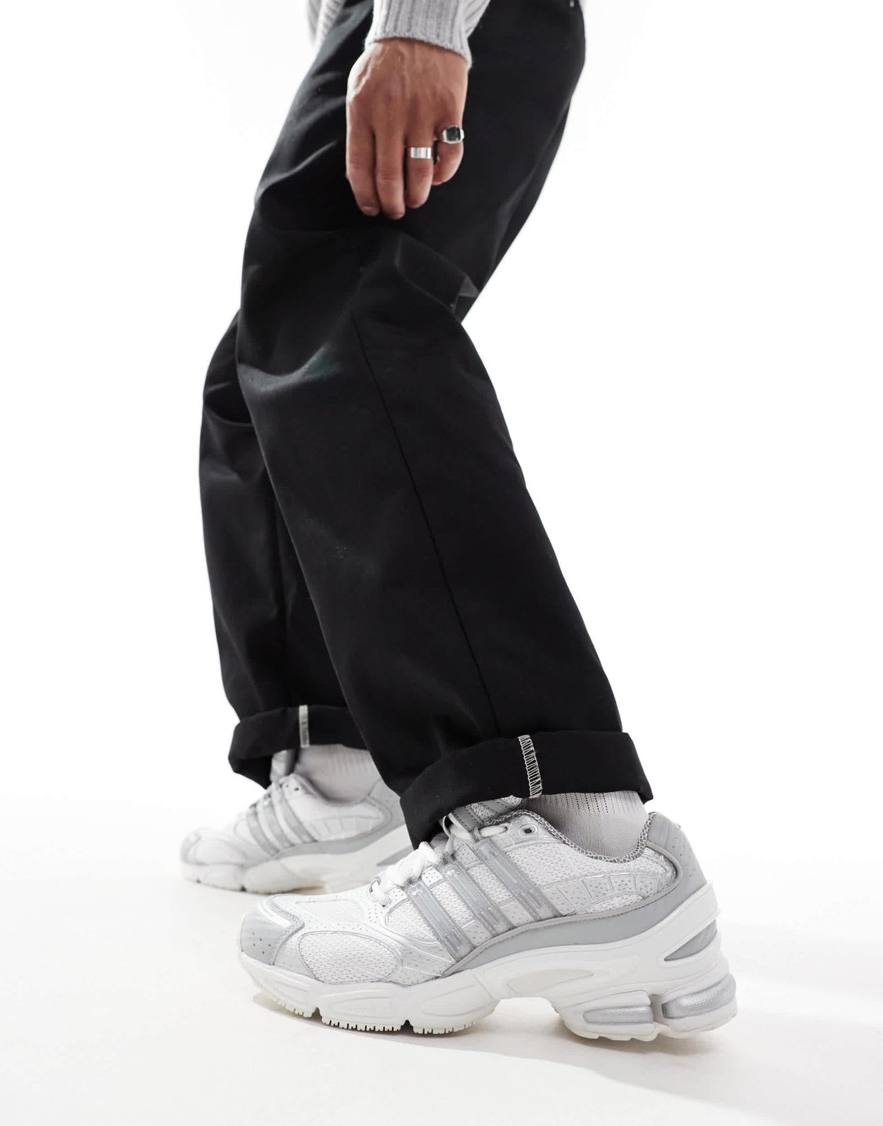 adidas Originals Ozweego Pro trainers in white - ASOS Sample Sale